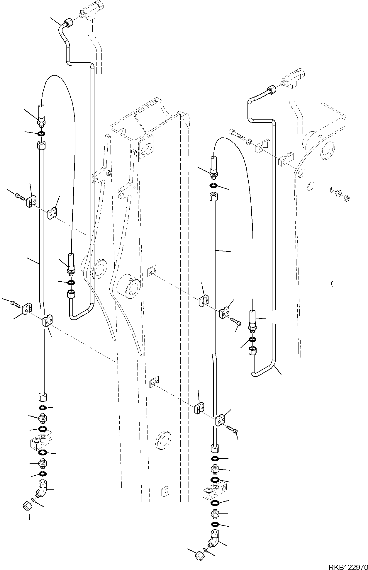 Part 235. HYDRAULIC PIPING (CUTTING AND ROTATING BUCKET) (1/3) [6910]