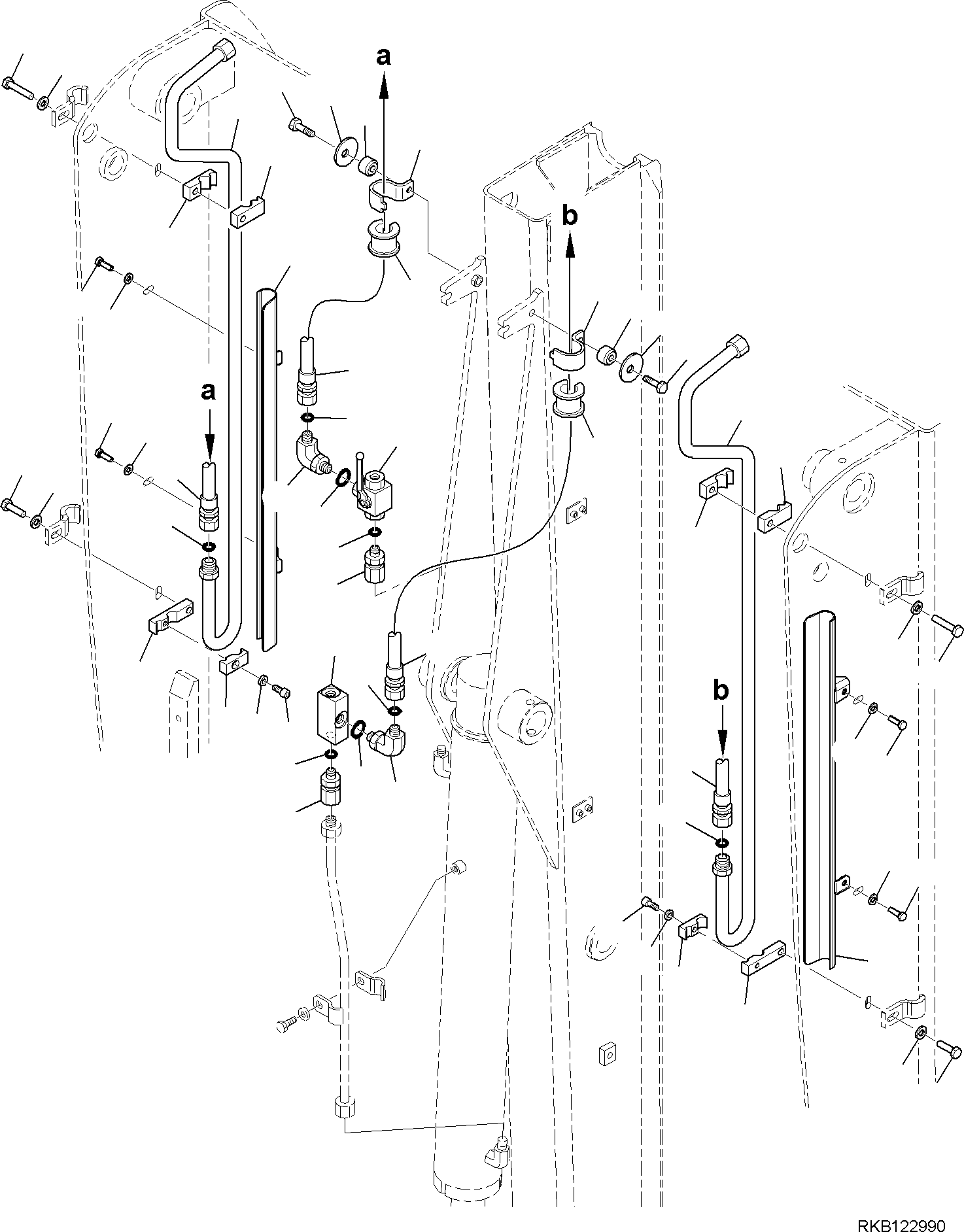 Part 236. HYDRAULIC PIPING (CUTTING AND ROTATING BUCKET) (2/3) [6915]