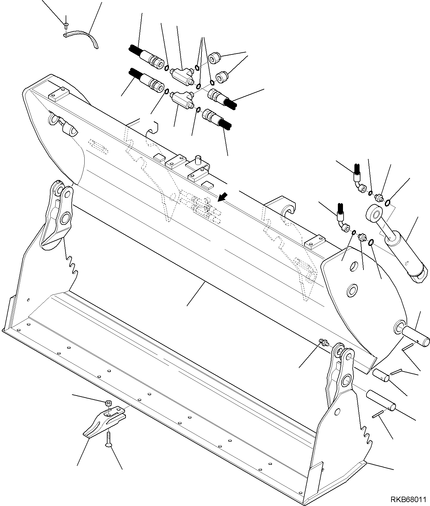 Part 19. BUCKET 4 IN 1 (FOR QUICK COUPLING) (TUV) [7085]