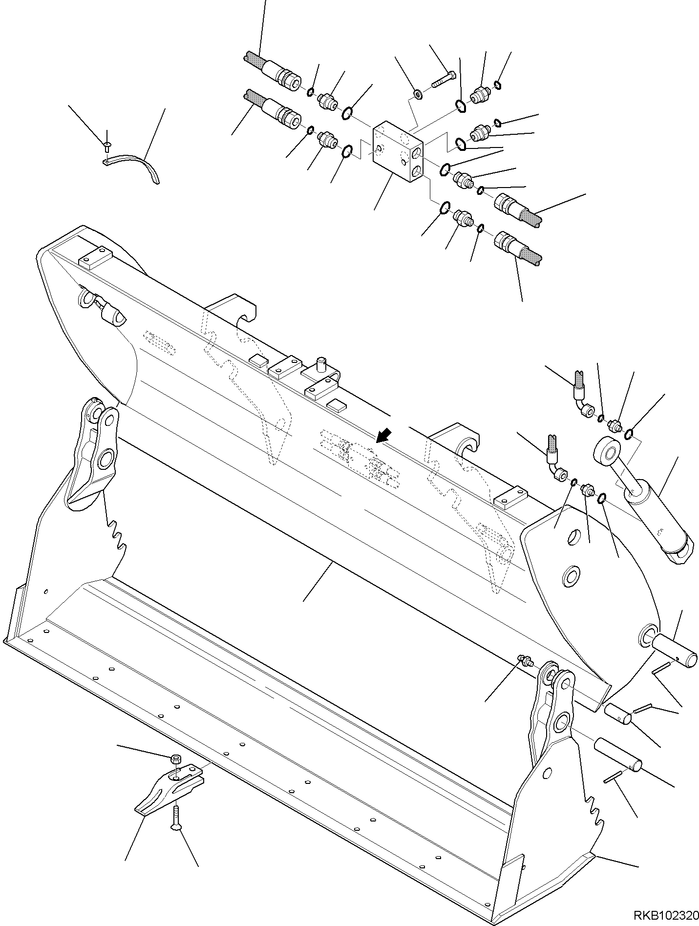 Part 20. BUCKET 4 IN 1 (FOR QUICK COUPLING) (TUV) [7086]