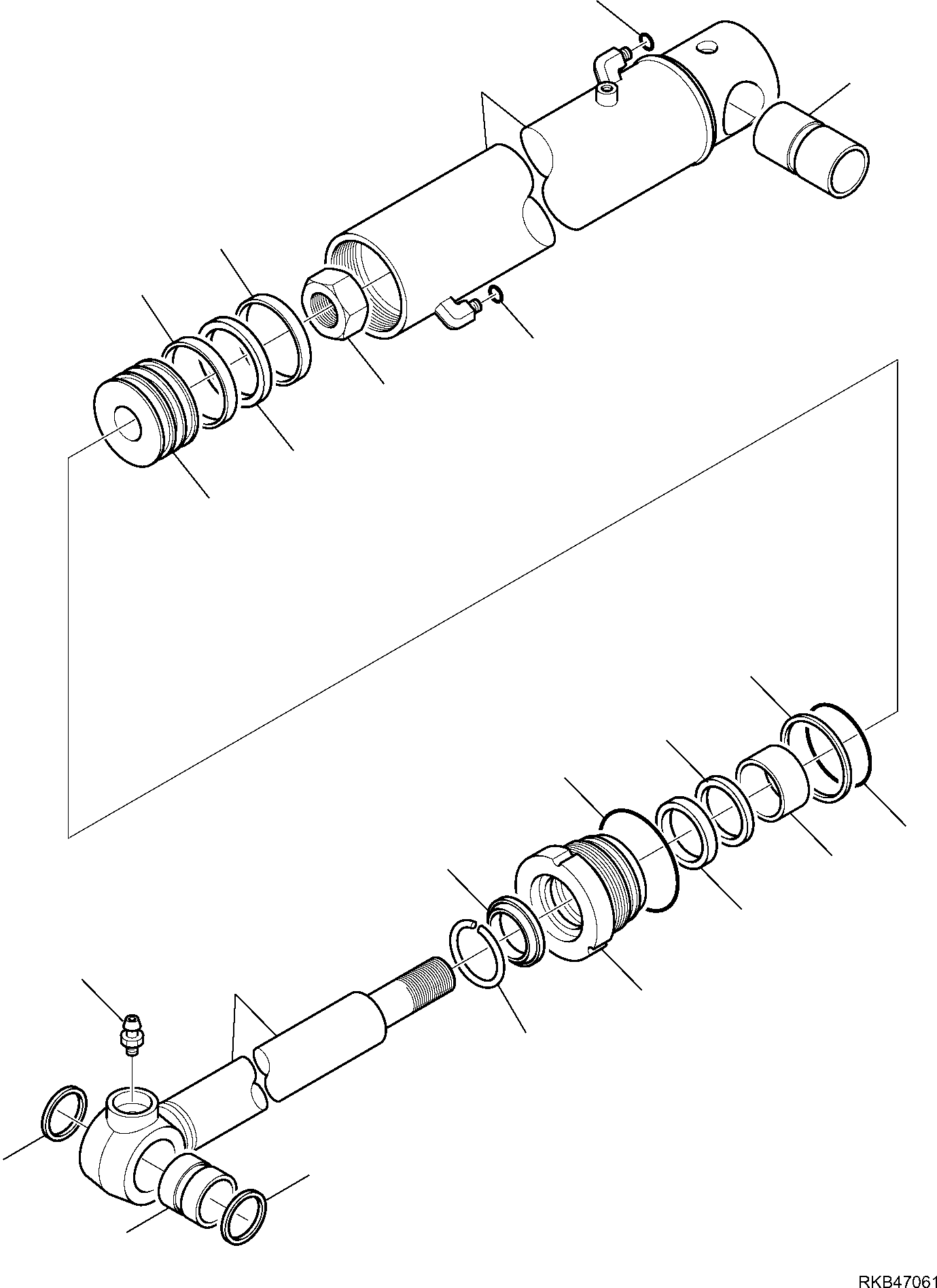 Part 91. BUCKET CYLINDER [7485]