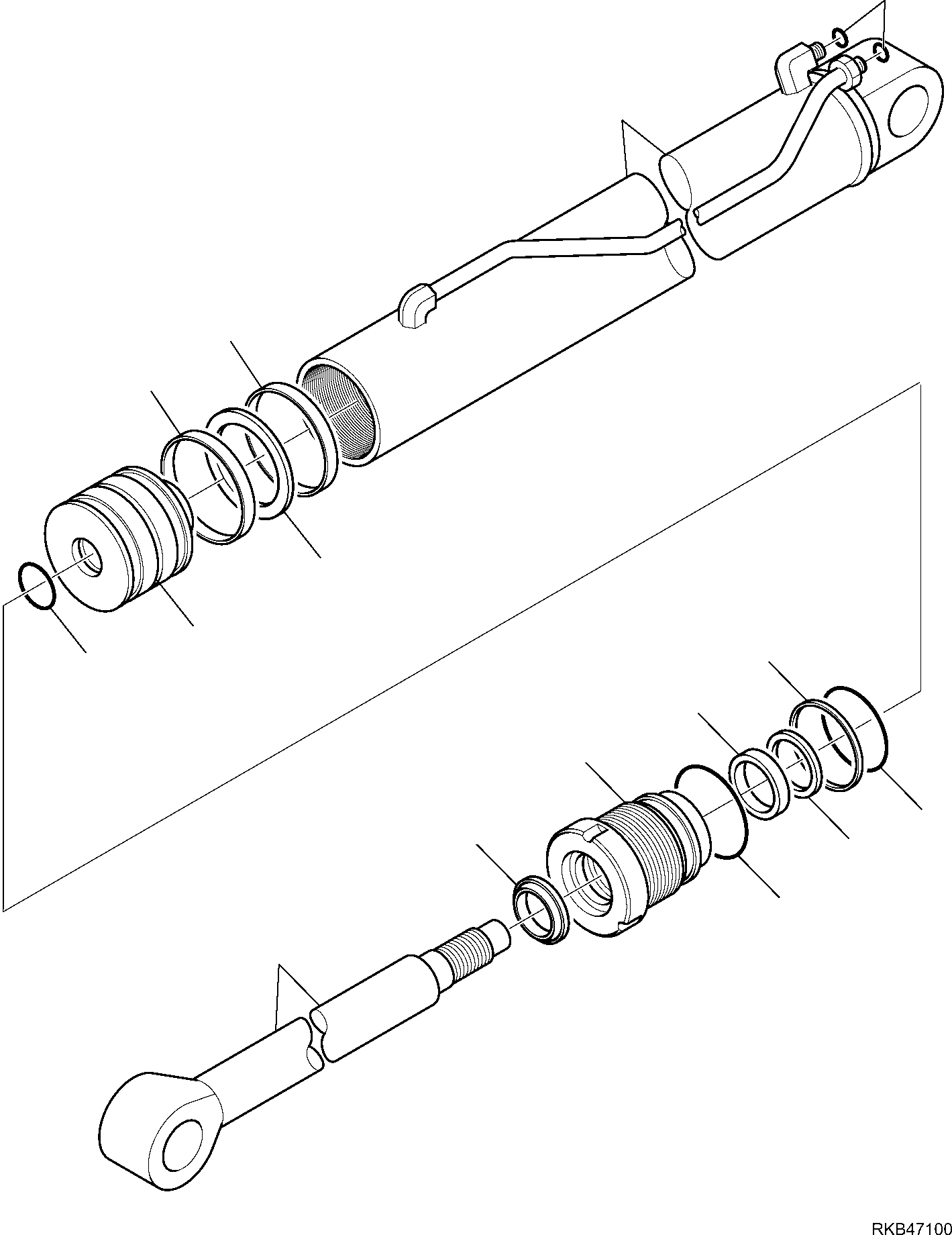 Part 97. TELESCOPIC ARM CYLINDER [7520]