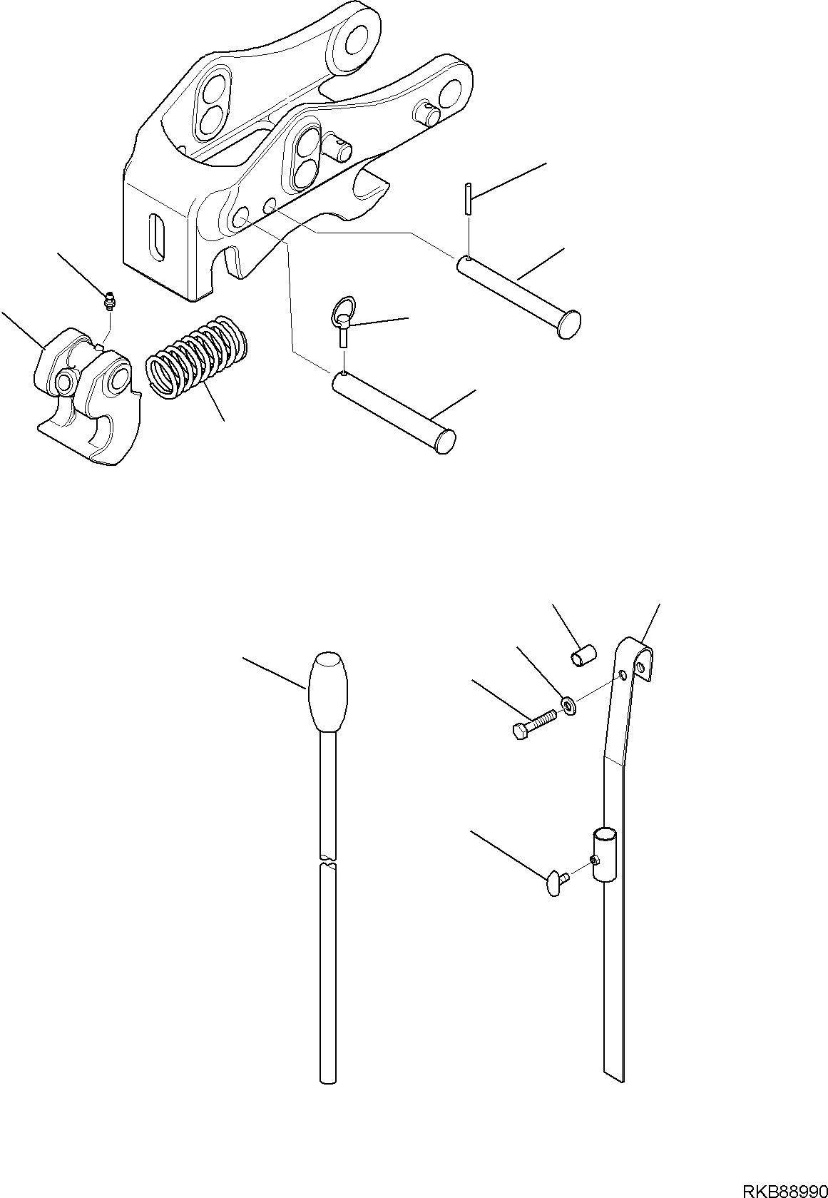 Part 99. BACKHOE QUICK COUPLING (2/2) [7535]