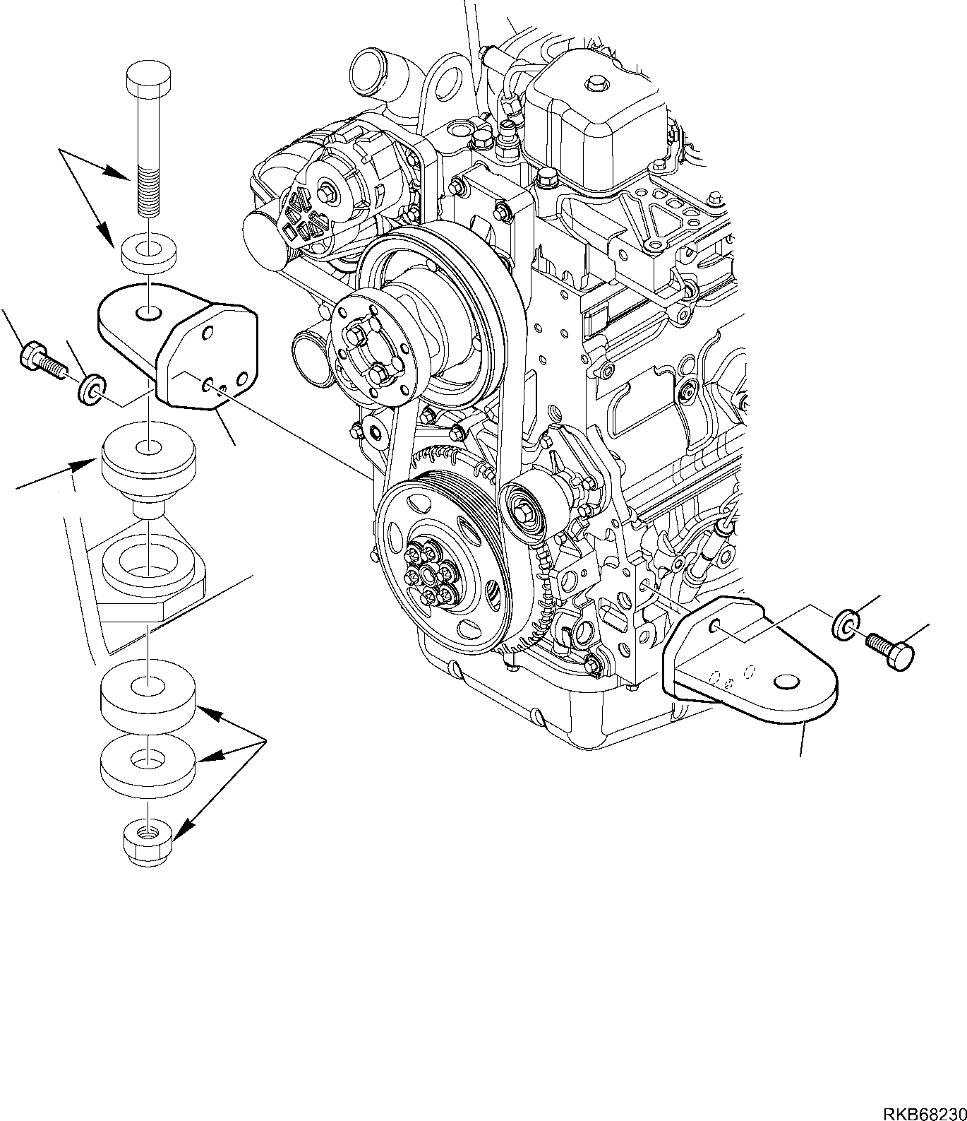 Part 2. ENGINE MOUNTING PARTS [1015]