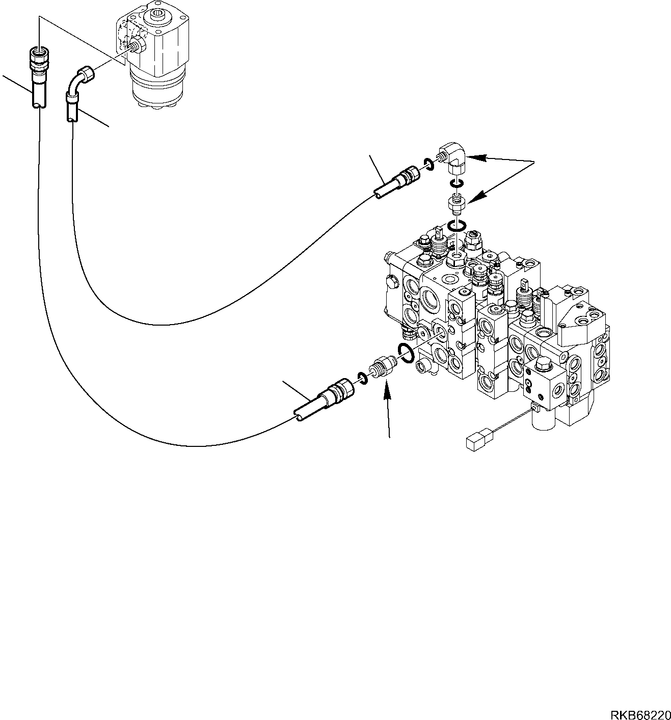 Part 55. HYDRAULIC PIPING (STEERING LINE) (2/3) [6502]