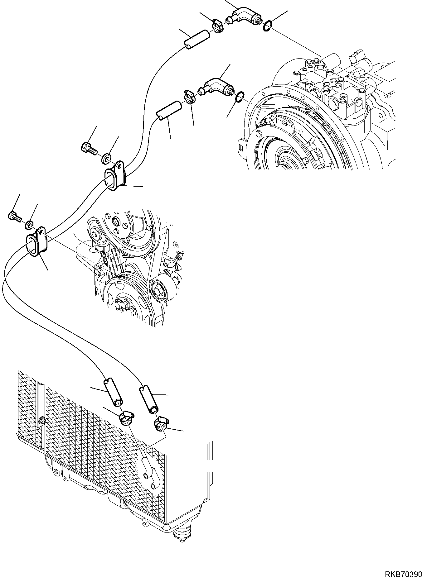 Part 58. HYDRAULIC PIPING (TRANSMISSION OIL COOLER LINE) [6530]