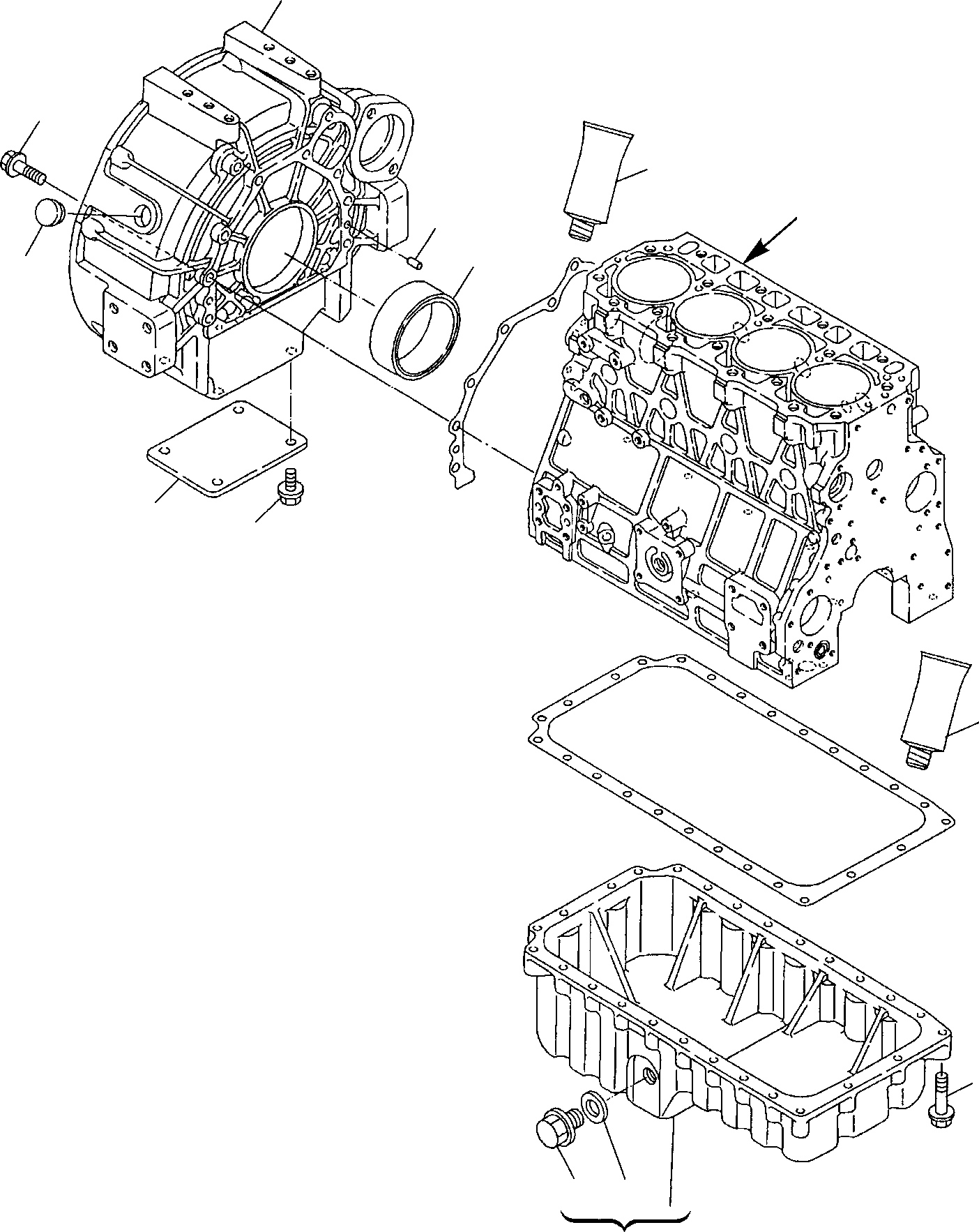 Part 7. FLYWHEEL HOUSING AND OIL SUMP [0211]