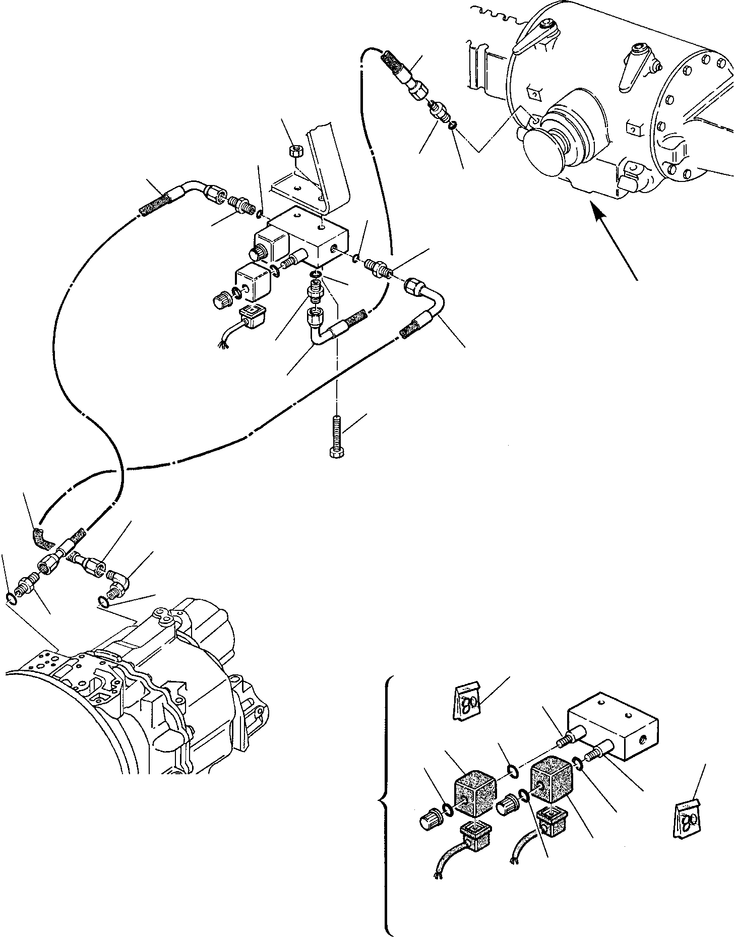 Part 32. HYDRAULIC PIPING (REAR AXLE LOCKING CONTROL) [3520]