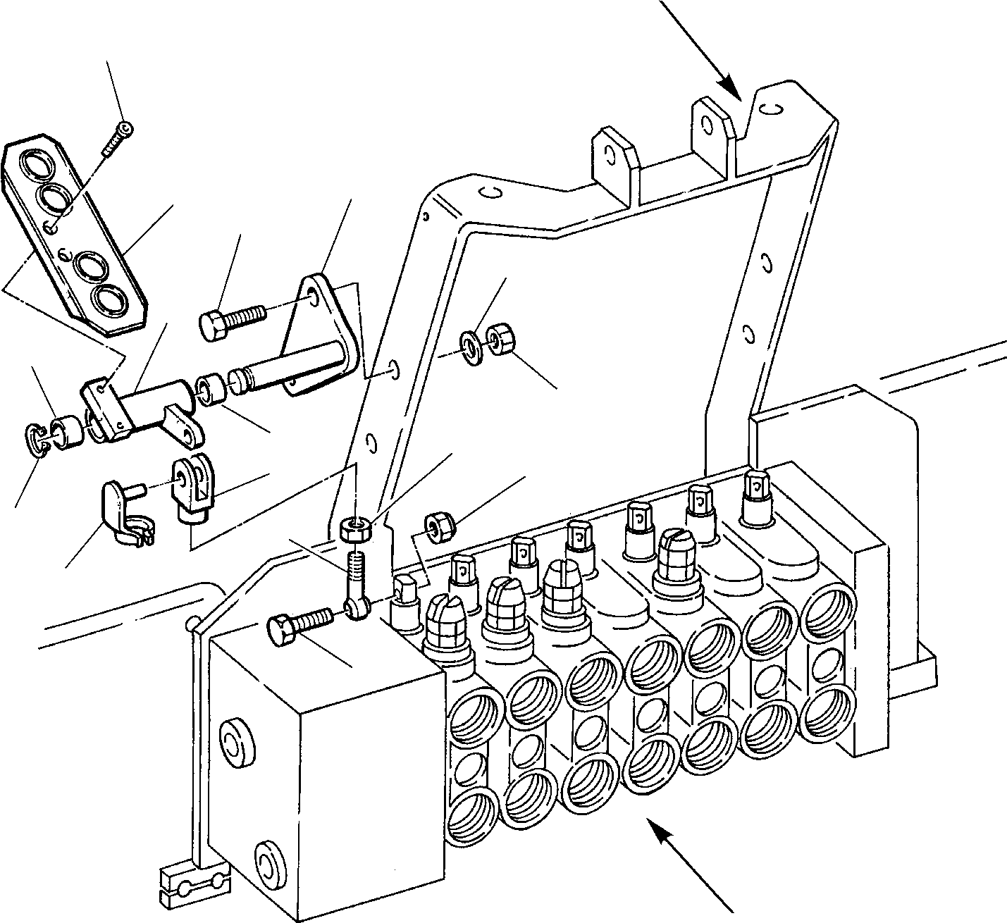 Part 10. BACKHOE CONTROL PEDAL (LEFT SIDE) [4500]