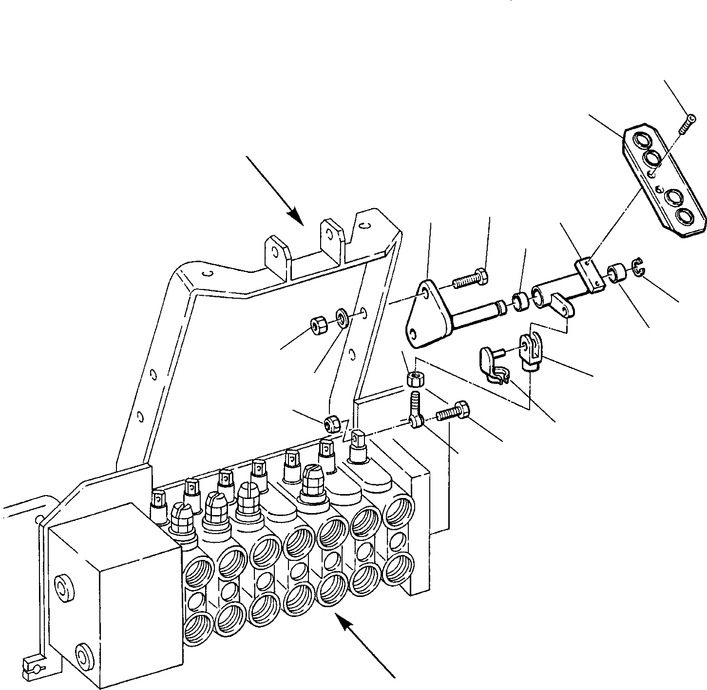 Part 12. BACKHOE CONTROL PEDAL (RIGHT SIDE) [4510]