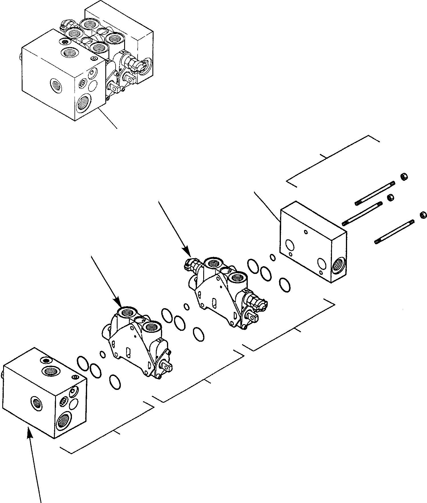 Part 4. SHOVEL CONTROL VALVE (1/4) [6200]