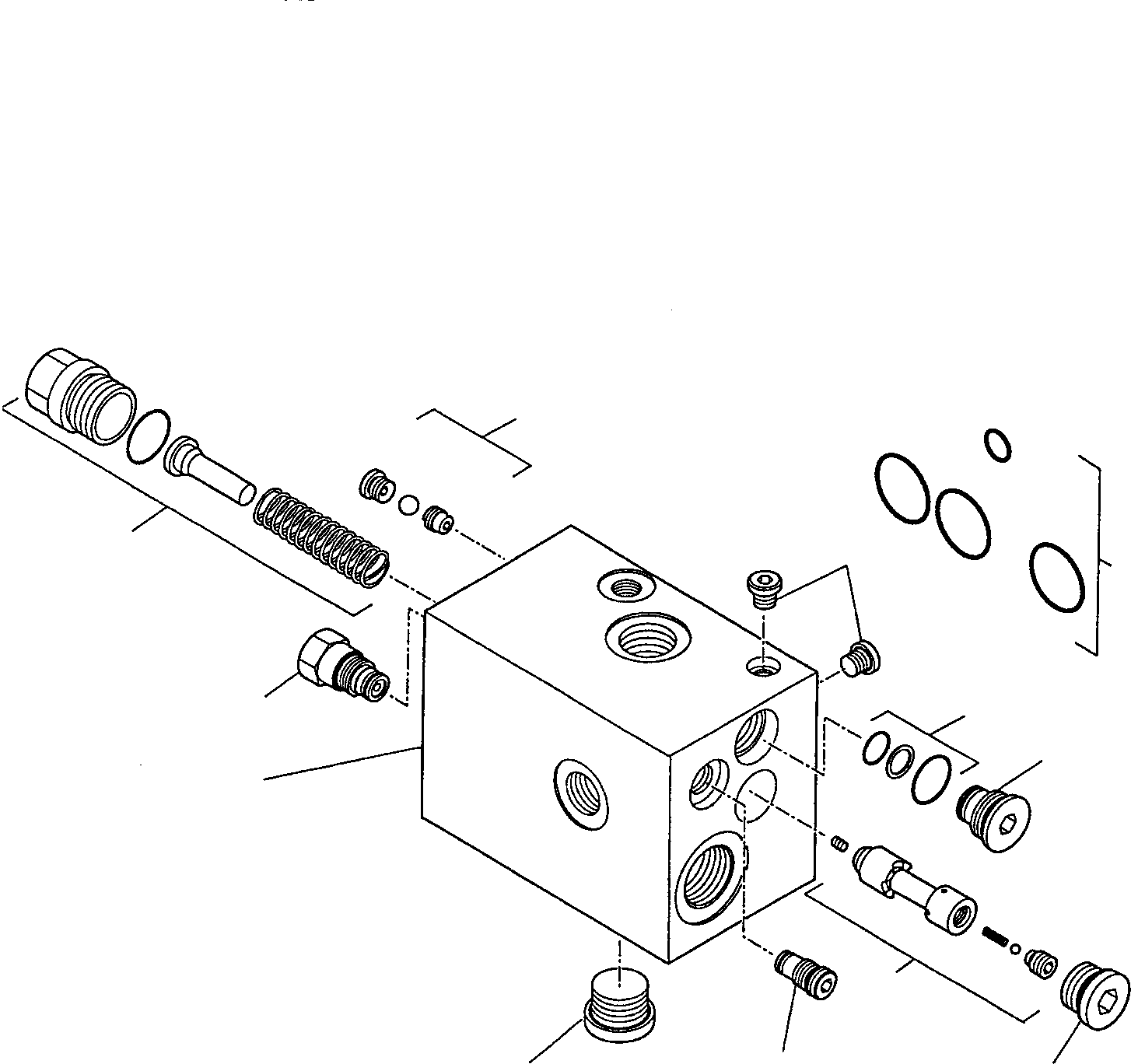 Part 12. SHOVEL CONTROL VALVE (FOR BUCKET 4 IN 1) (2/5) [6212]