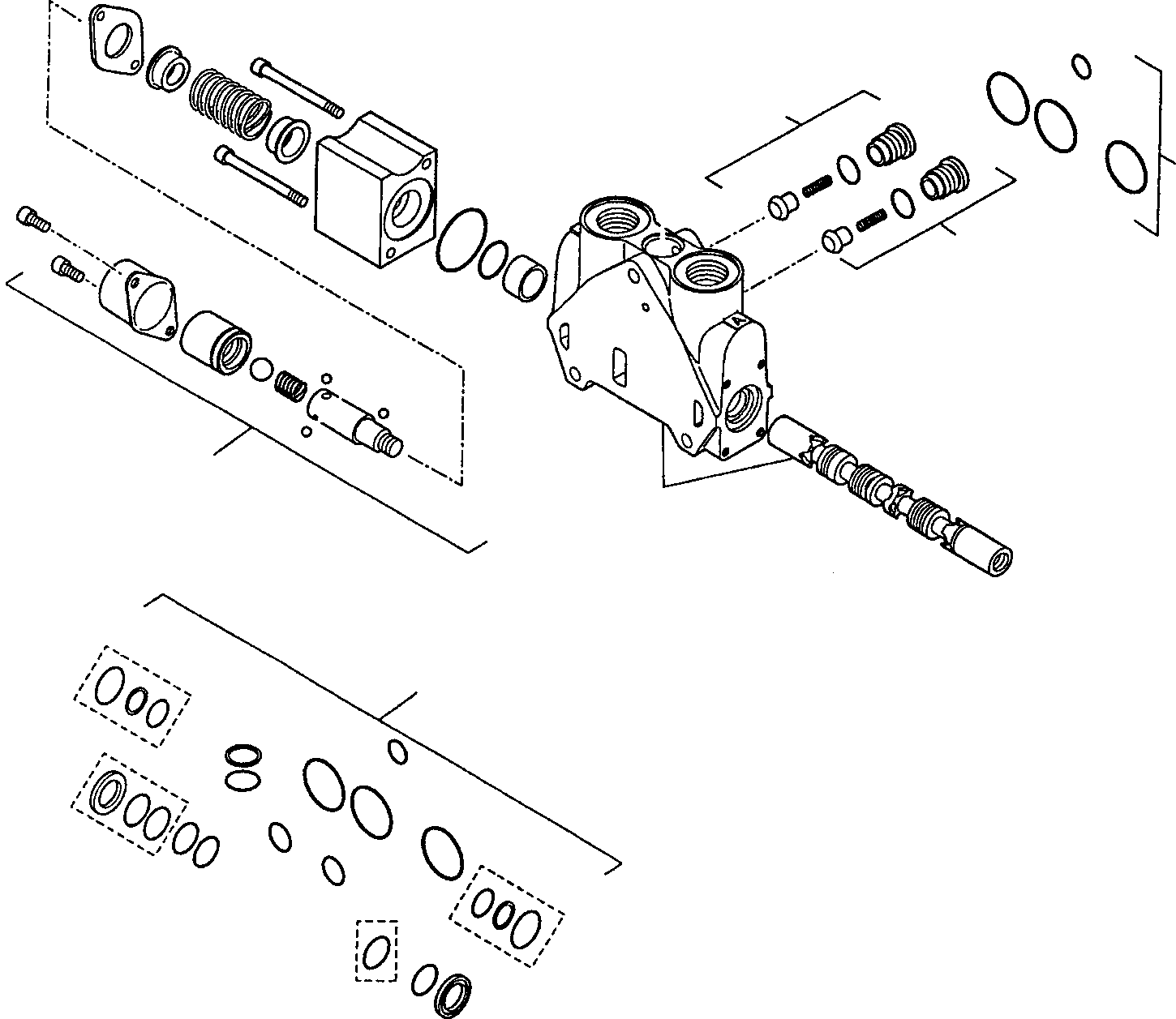 Part 14. SHOVEL CONTROL VALVE (FOR BUCKET 4 IN 1) (3/5) [6214]