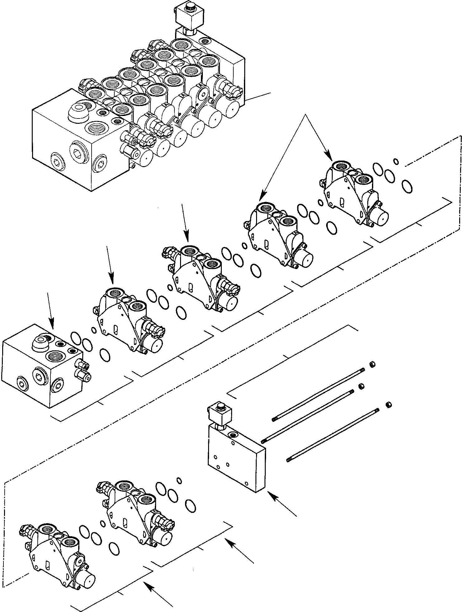 Part 17. BACKHOE CONTROL VALVE (1/8) [6250]