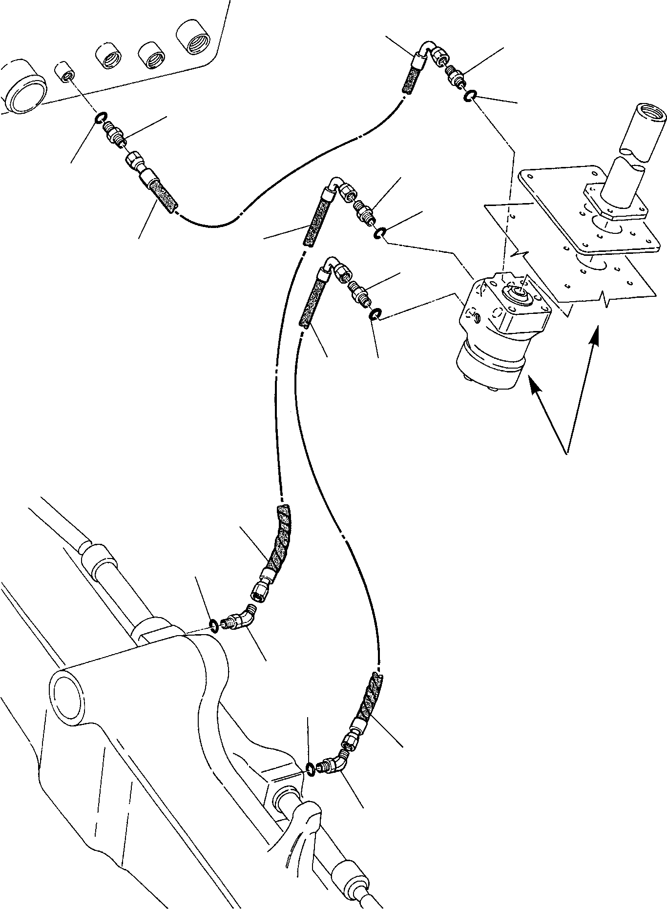 Part 43. HYDRAULIC PIPING (STEERING LINE) (2/2) [6560]