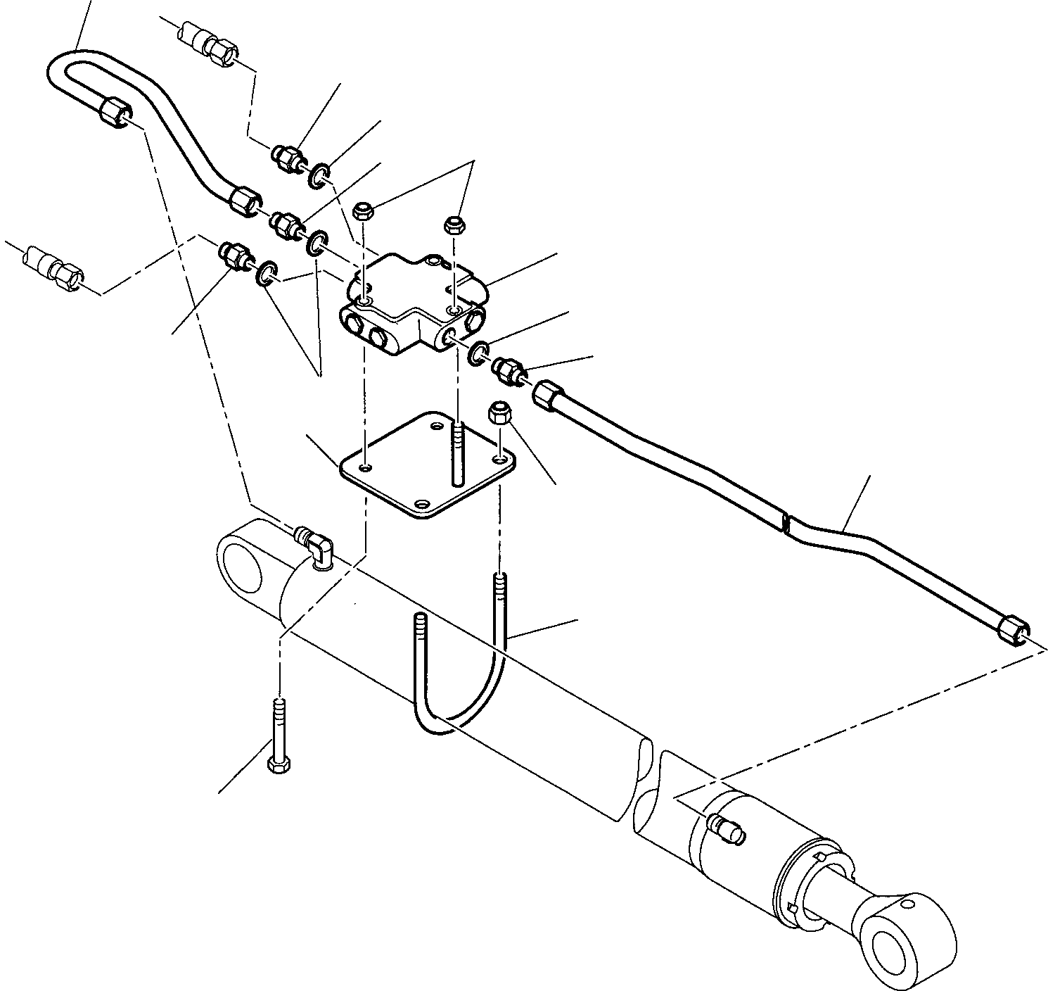 Part 47. HYDRAULIC PIPING (SHOVEL LIFTING CYLINDER) (SAFETY VALVE) [6610]