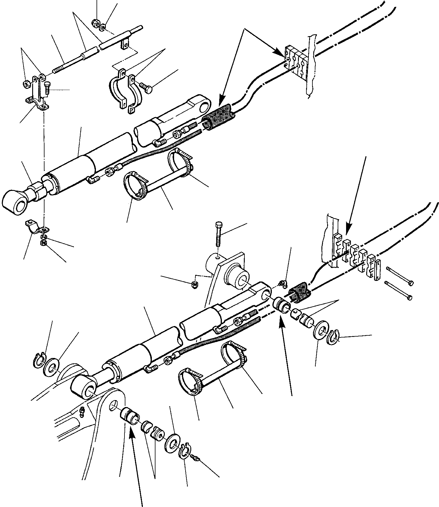 Part 49. HYDRAULIC PIPING (SHOVEL TIPPING CYLINDER LINE) (2/2) [6625]