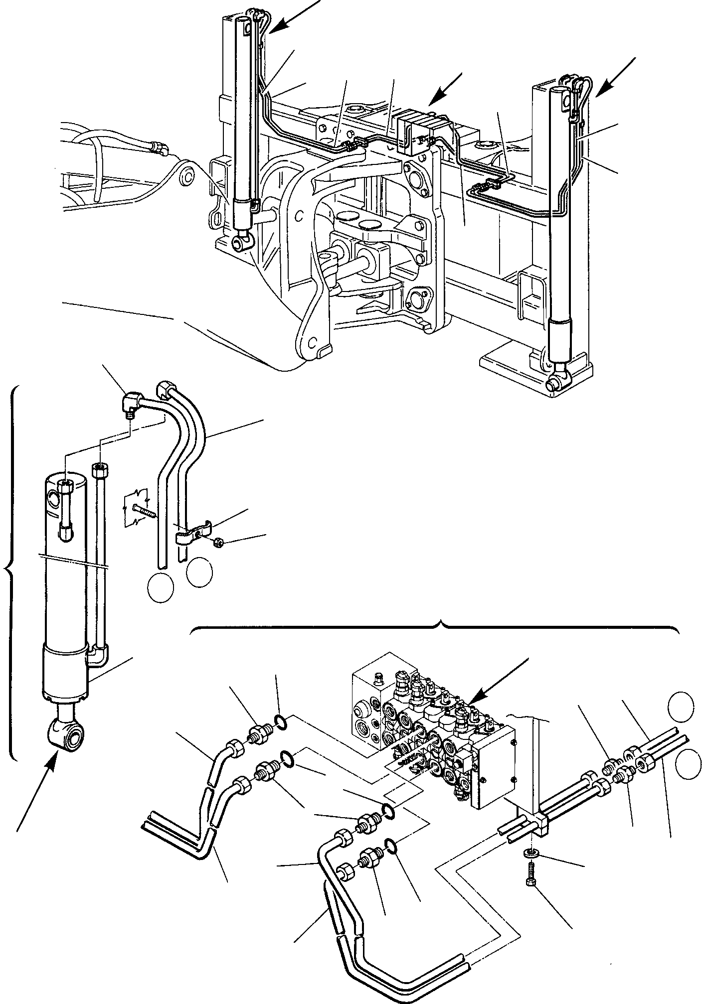 Part 63. HYDRAULIC PIPING (VERTICAL OUTRIGGER CYLINDER LINE) [6770]