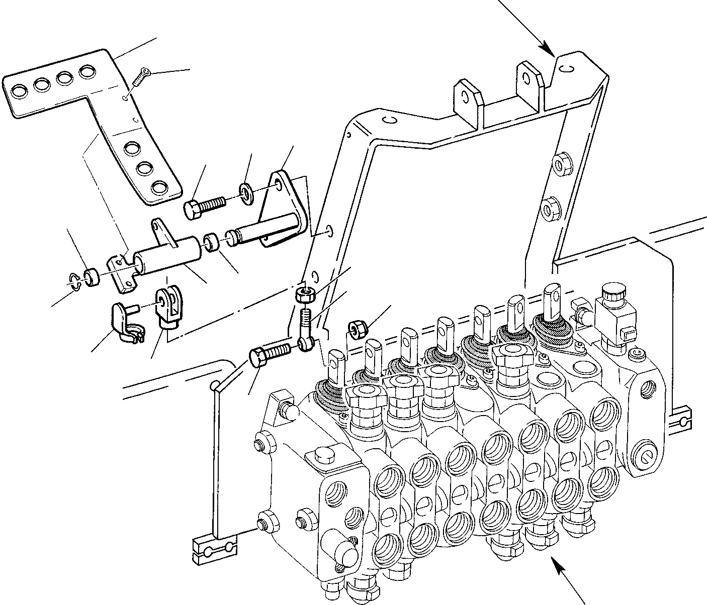 Part 11. BACKHOE CONTROL PEDAL (LEFT SIDE) [4500]