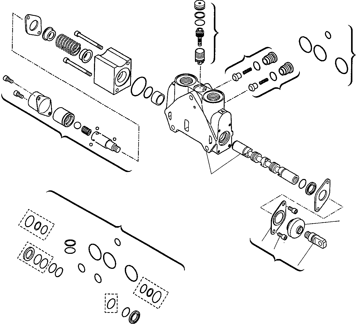 Part 15. SHOVEL CONTROL VALVE (FOR BUCKET 4 IN 1) (3/5) [6270]