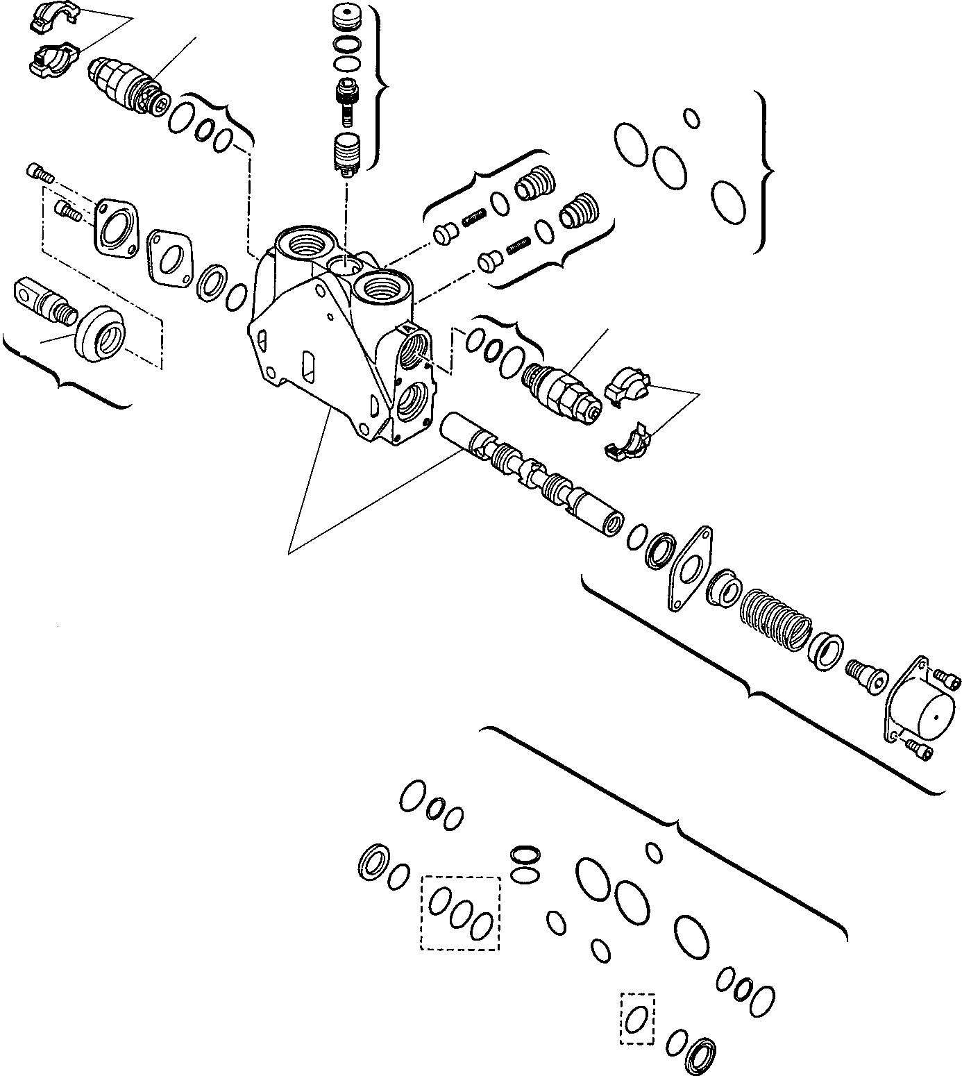 Part 21. BACKHOE CONTROL VALVE (3/8) [6300]