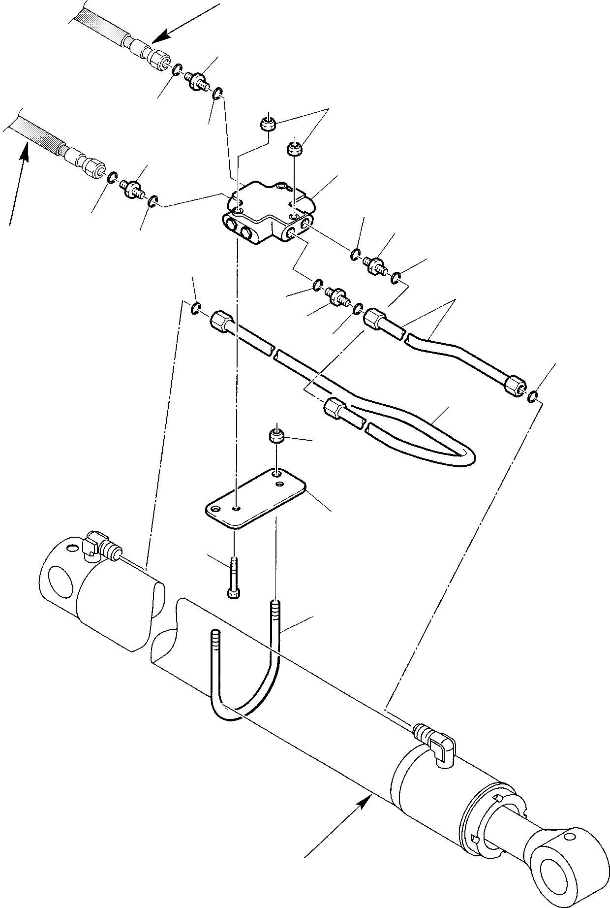 Part 59. HYDRAULIC PIPING (ARM CYLINDER LINE) (SAFETY VALVE) [6735]