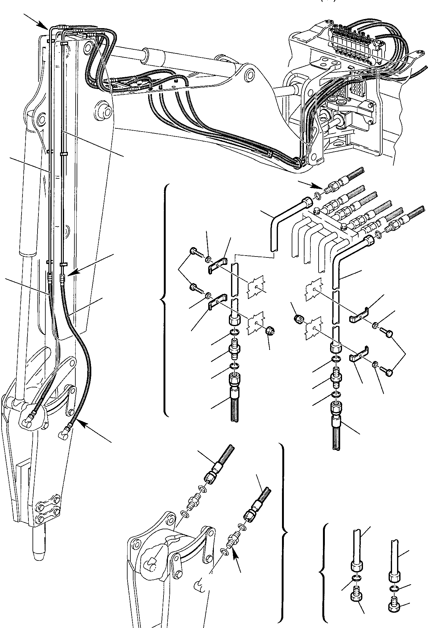 Part 72. HAMMER HYDRAULIC PIPING WITH JIG ARM (2/2) [6870]