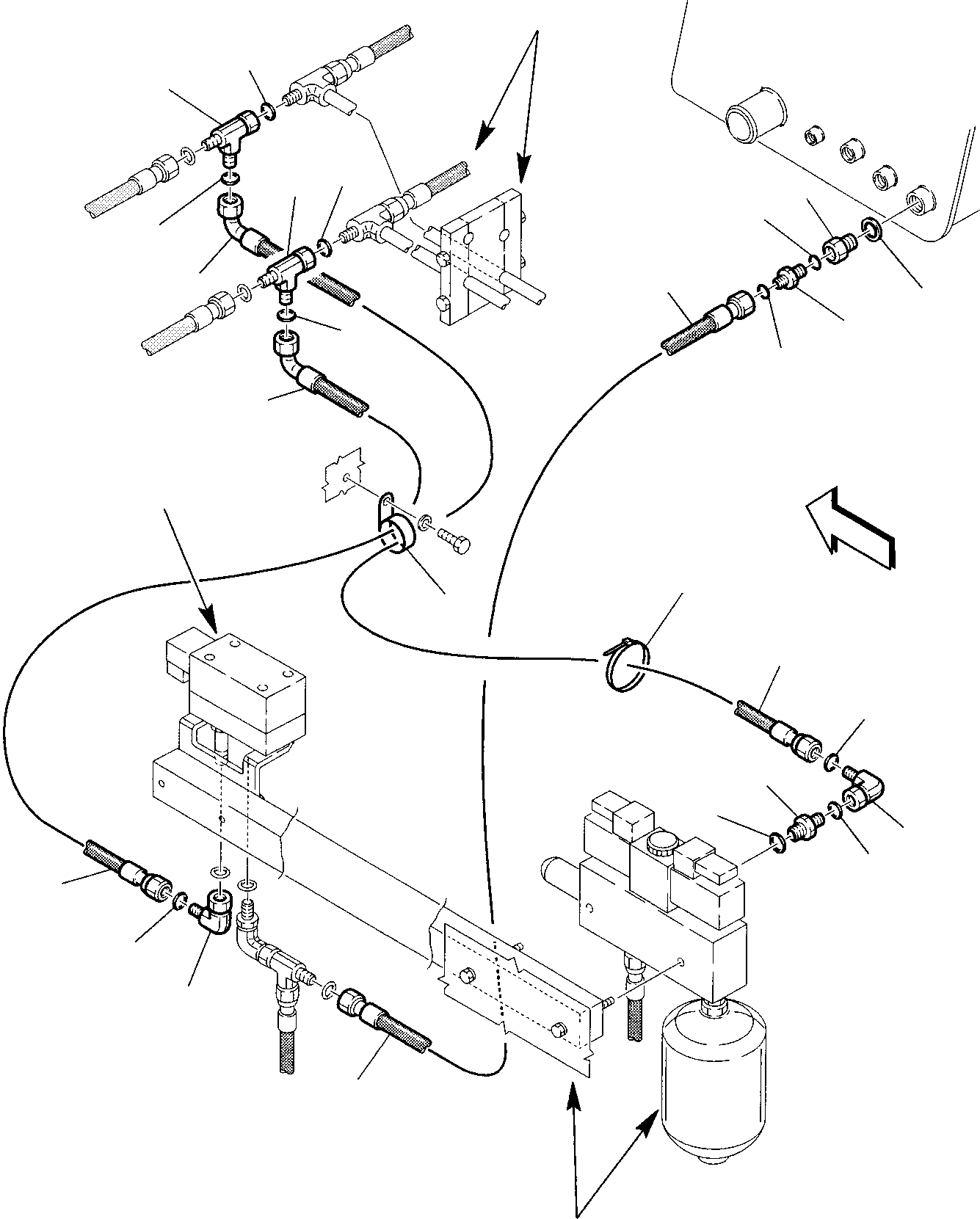 Part 74. HYDRAULIC PIPING (RIDE CONTROL) (2/2) (OPTIONAL) [6910]