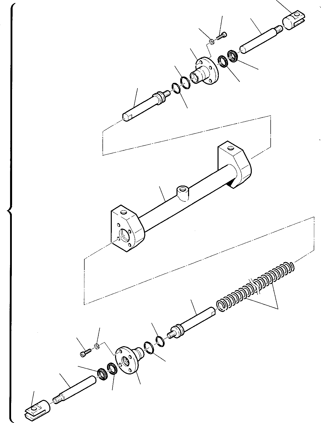 Part 8. JACK (QUICK COUPLING FOR BUCKET) (OPTIONAL) [7040]