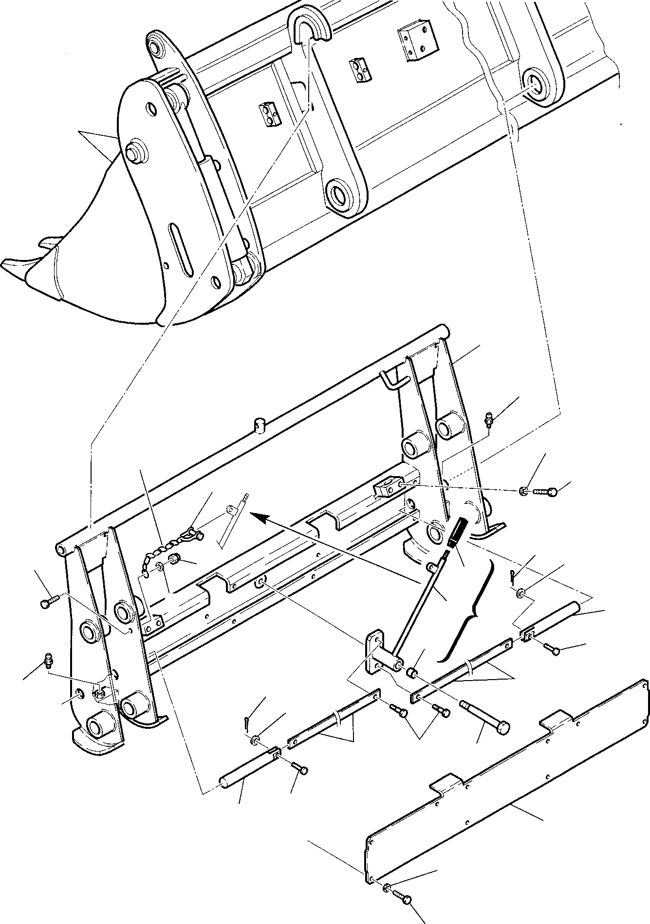 Part 9. QUICK MECHANICAL COUPLING FOR BUCKET 4 IN 1 (OPTIONAL) [7045]