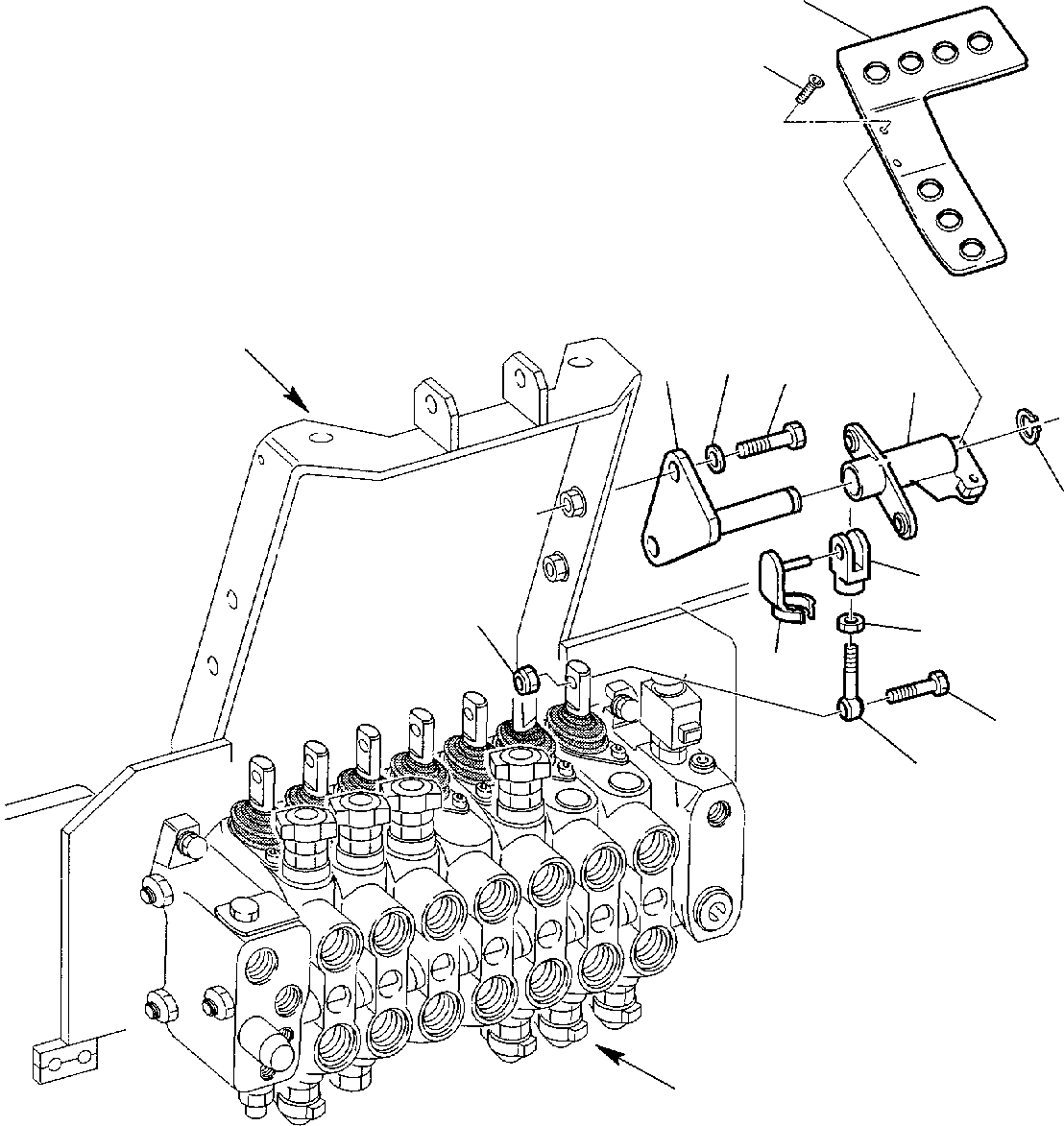 Part 13. BACKHOE CONTROL PEDAL (RIGHT SIDE) [4520]