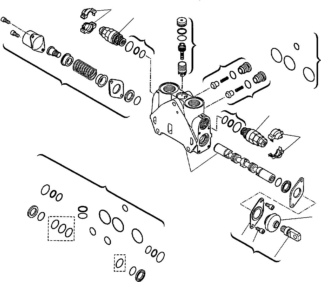 Part 8. SHOVEL CONTROL VALVE (4/4) [6215]