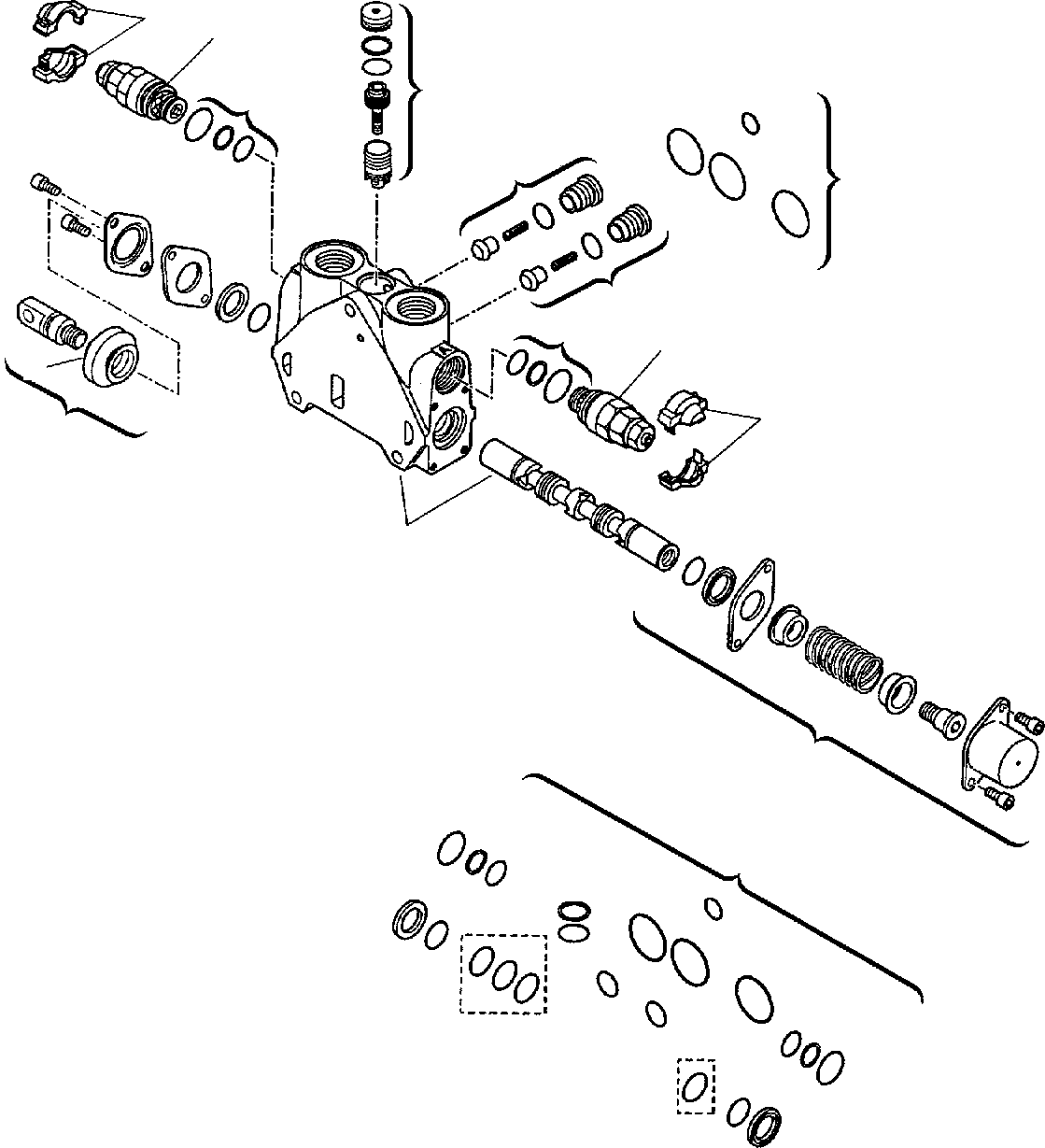 Part 21. BACKHOE CONTROL VALVE (3/8) [6300]