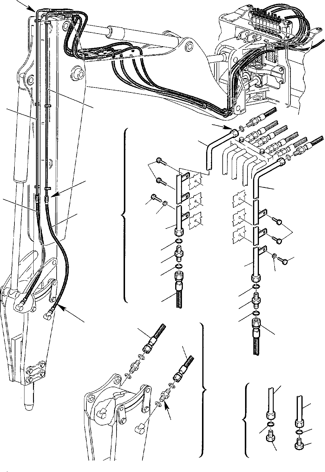 Part 72. HAMMER HYDRAULIC PIPING WITH JIG ARM (2/2) [6870]