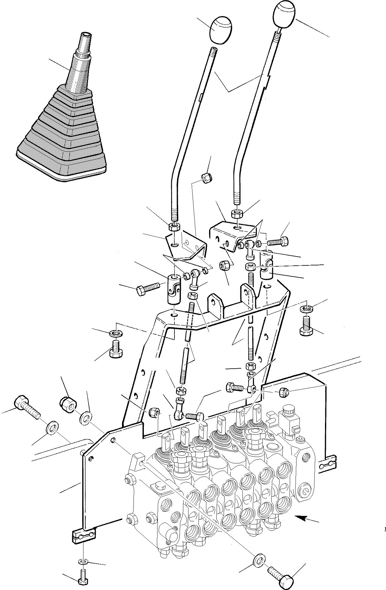 Part 7. BACKHOE CONTROL LEVERS [4400]