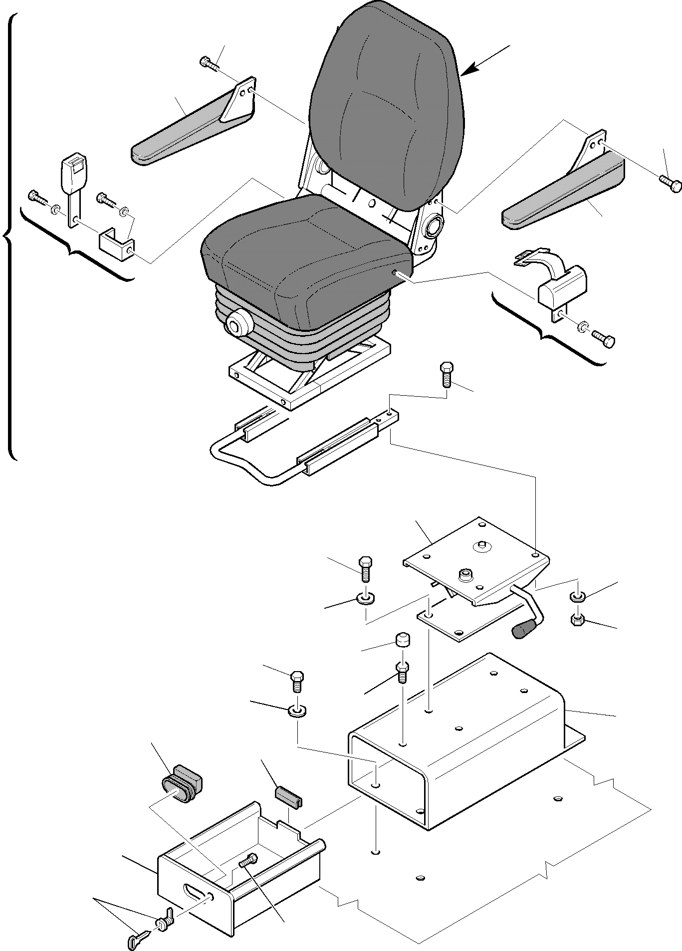 Part 22. OPERATOR'S SEAT (OPTIONAL) (1/2) [5710]