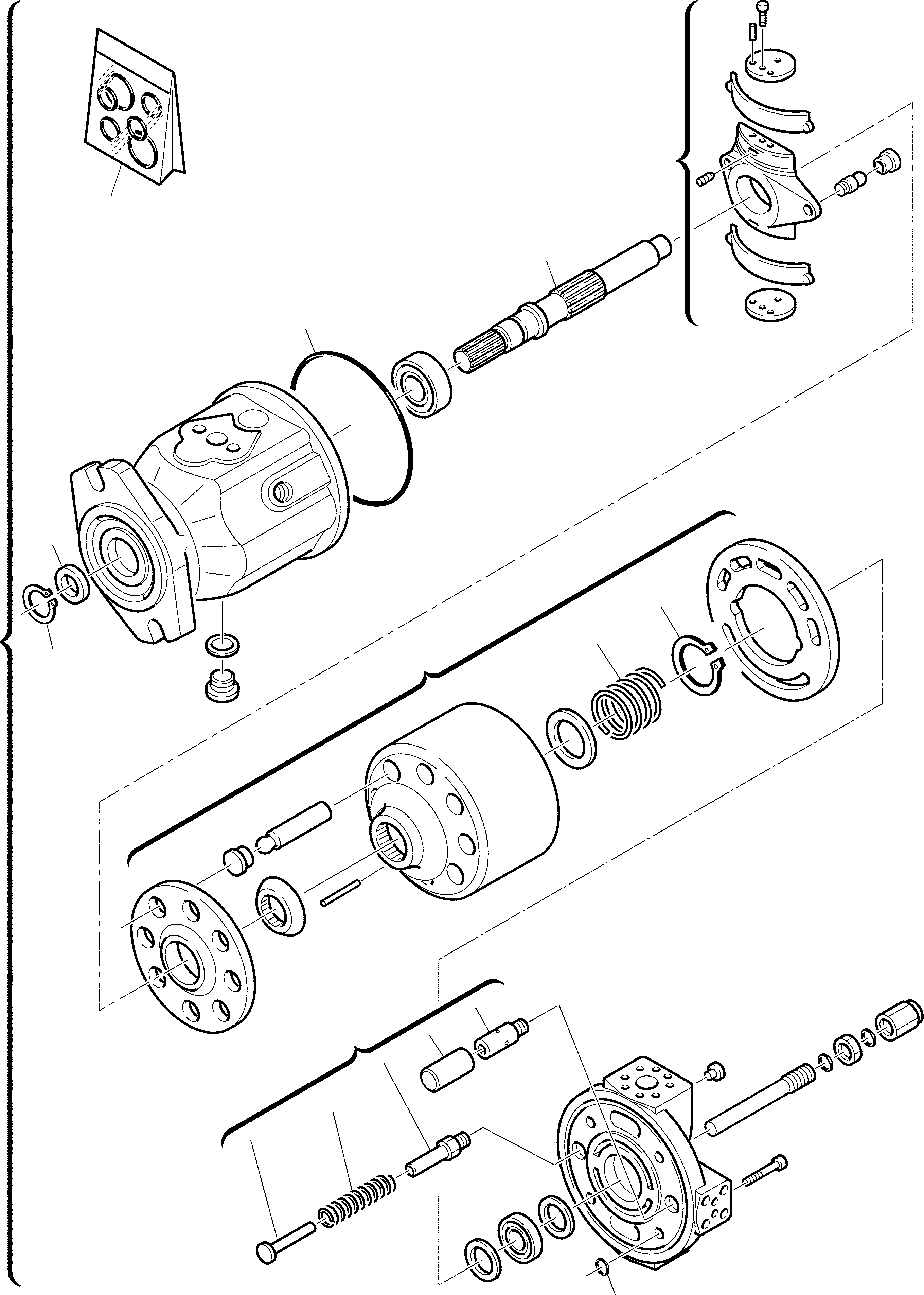 Part 3. HYDRAULIC PUMP (1/2) [6100]