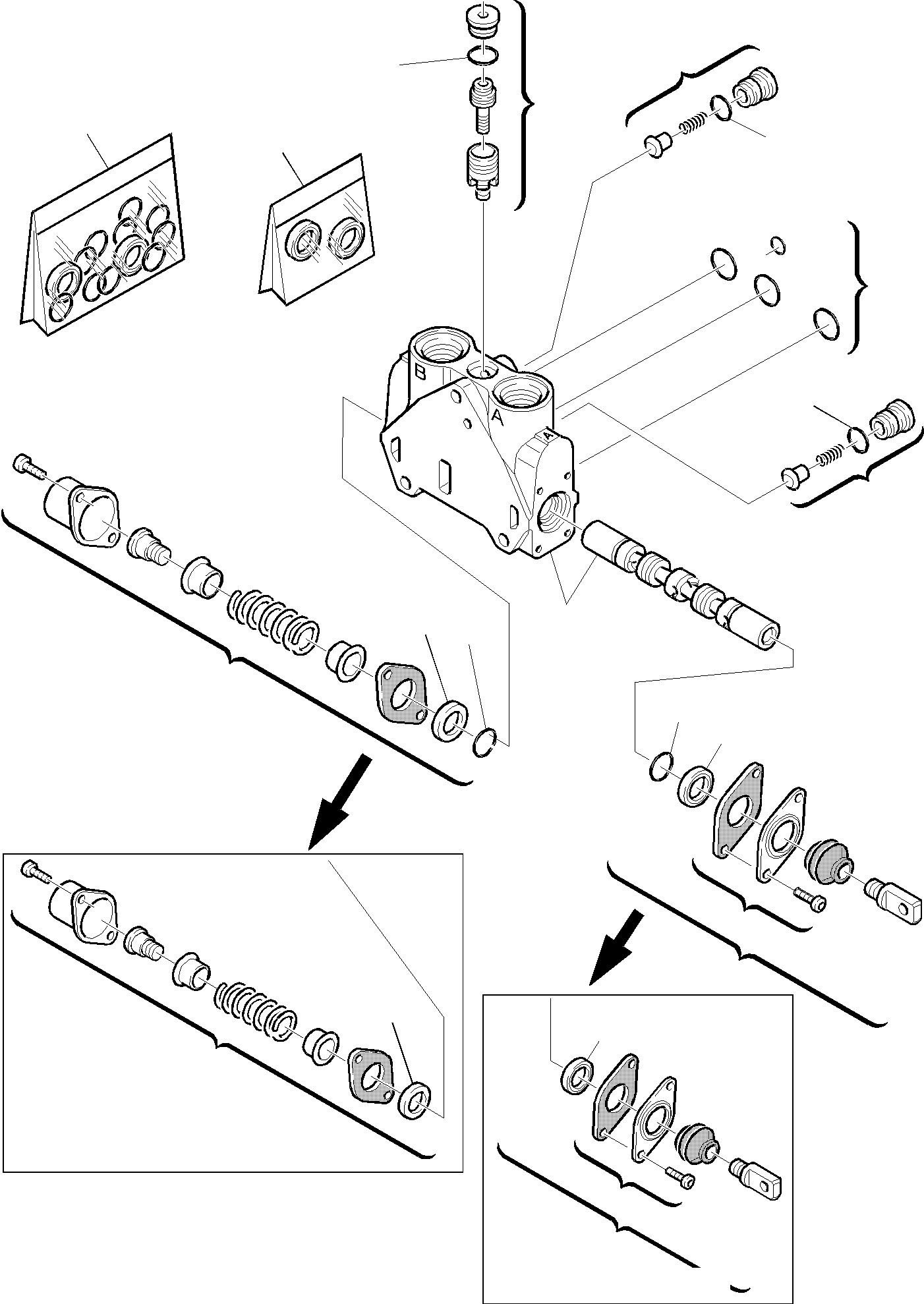 Part 11. SHOVEL CONTROL VALVE (3/4) [6210]