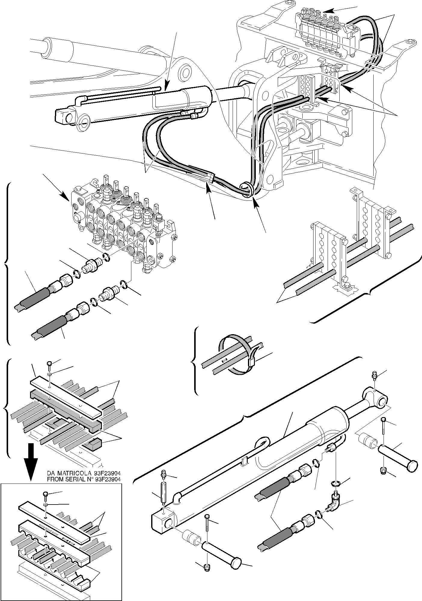 Part 72. HYDRAULIC PIPING (BOOM CYLINDER LINE) [6720]