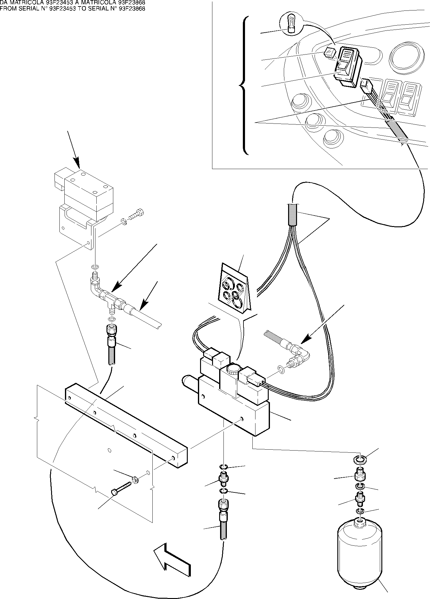 Part 98. HYDRAULIC PIPING (RIDE CONTROL) (1/5) (OPTIONAL) [6900]