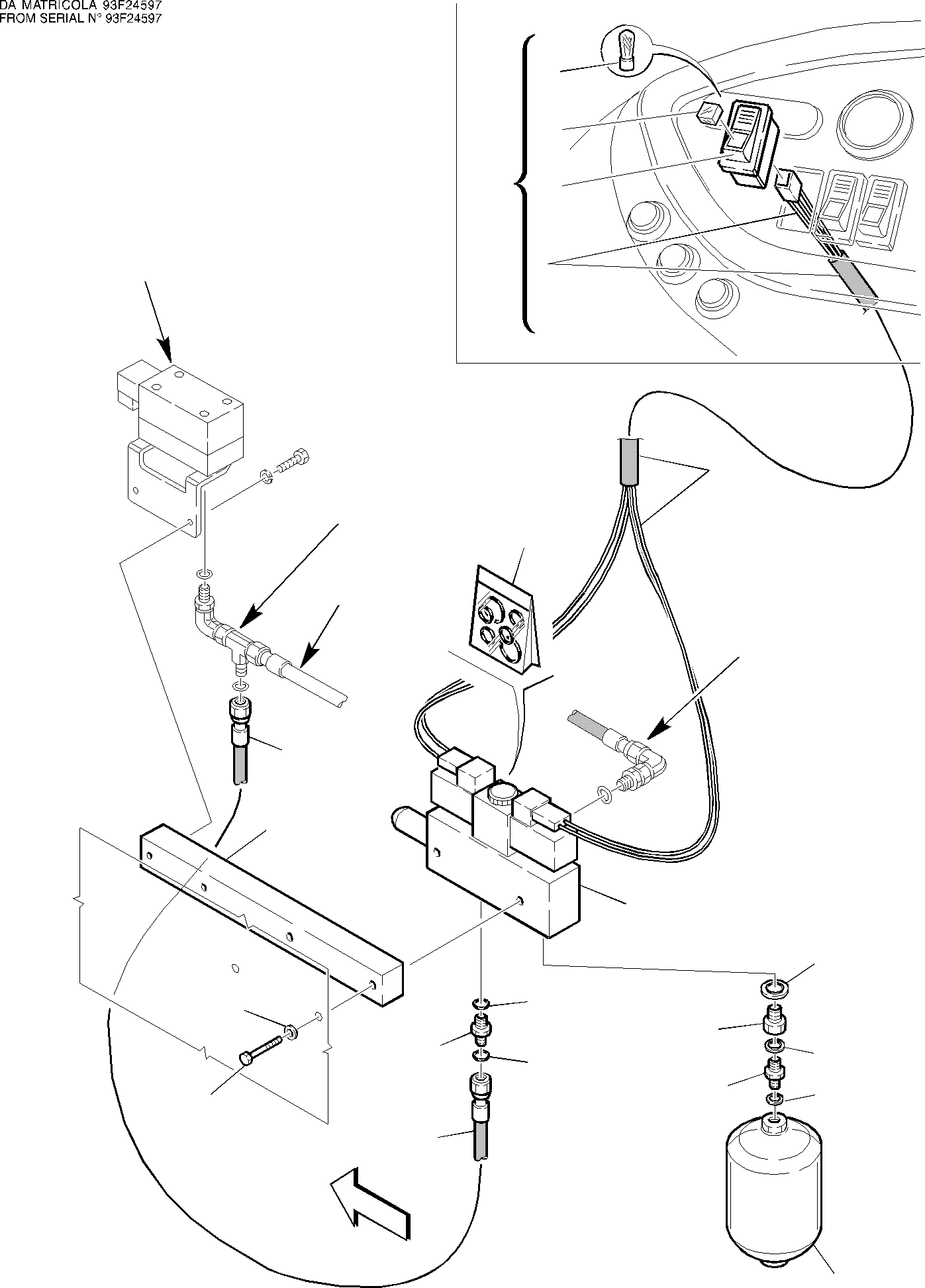 Part 100. HYDRAULIC PIPING (RIDE CONTROL) (3/5) (OPTIONAL) [6902]