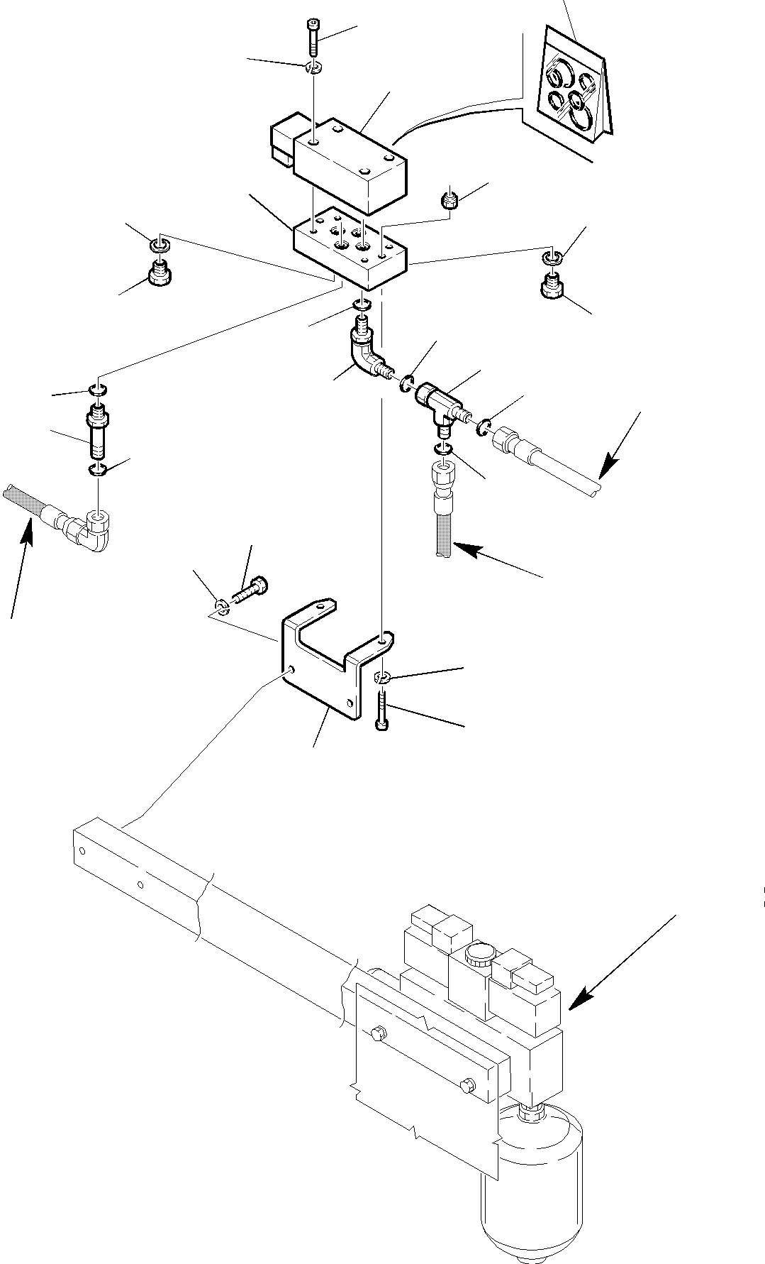 Part 101. HYDRAULIC PIPING (RIDE CONTROL) (4/5) (OPTIONAL) [6905]