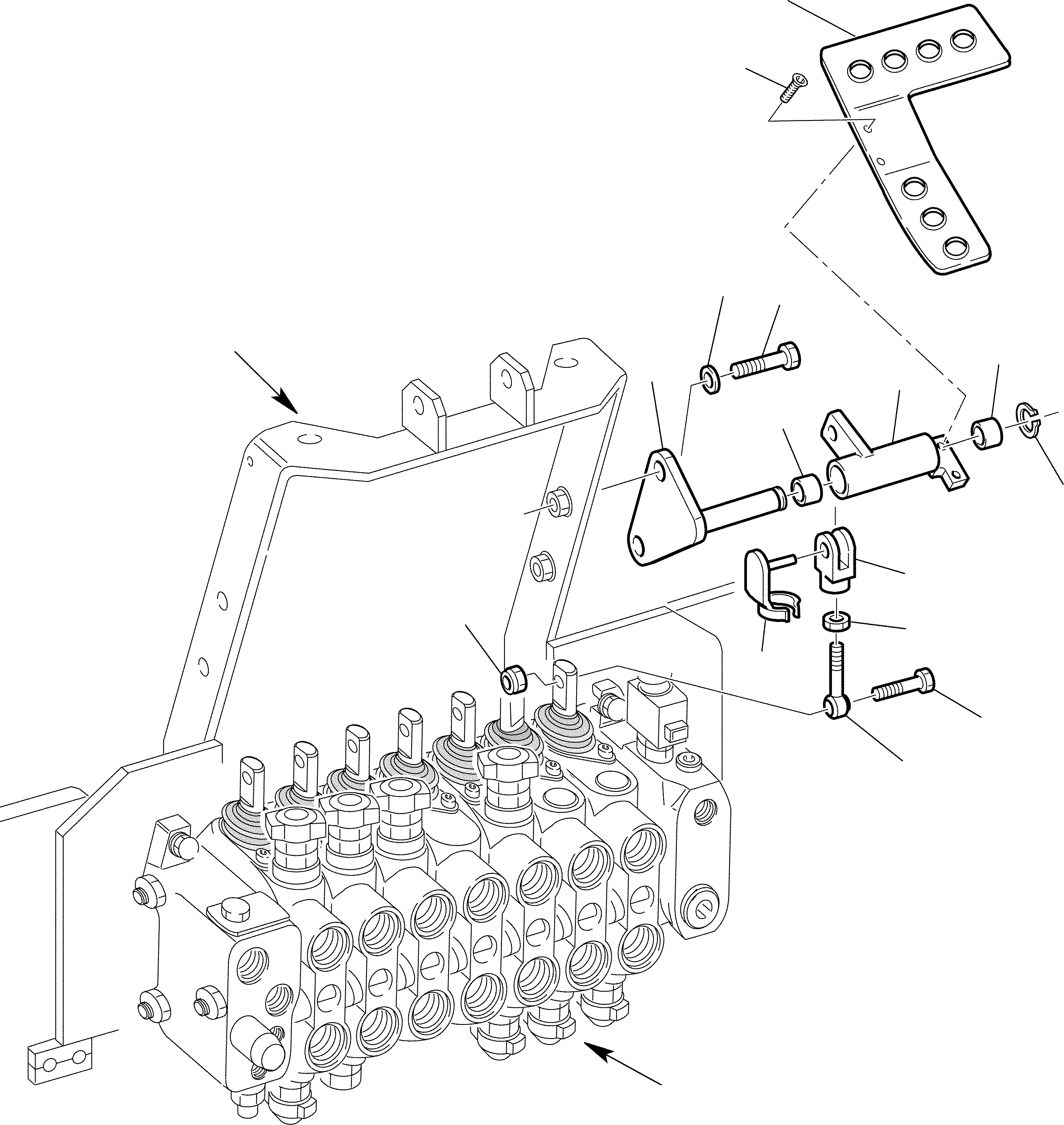 Part 13. BACKHOE CONTROL PEDAL (RIGHT SIDE) [4520]