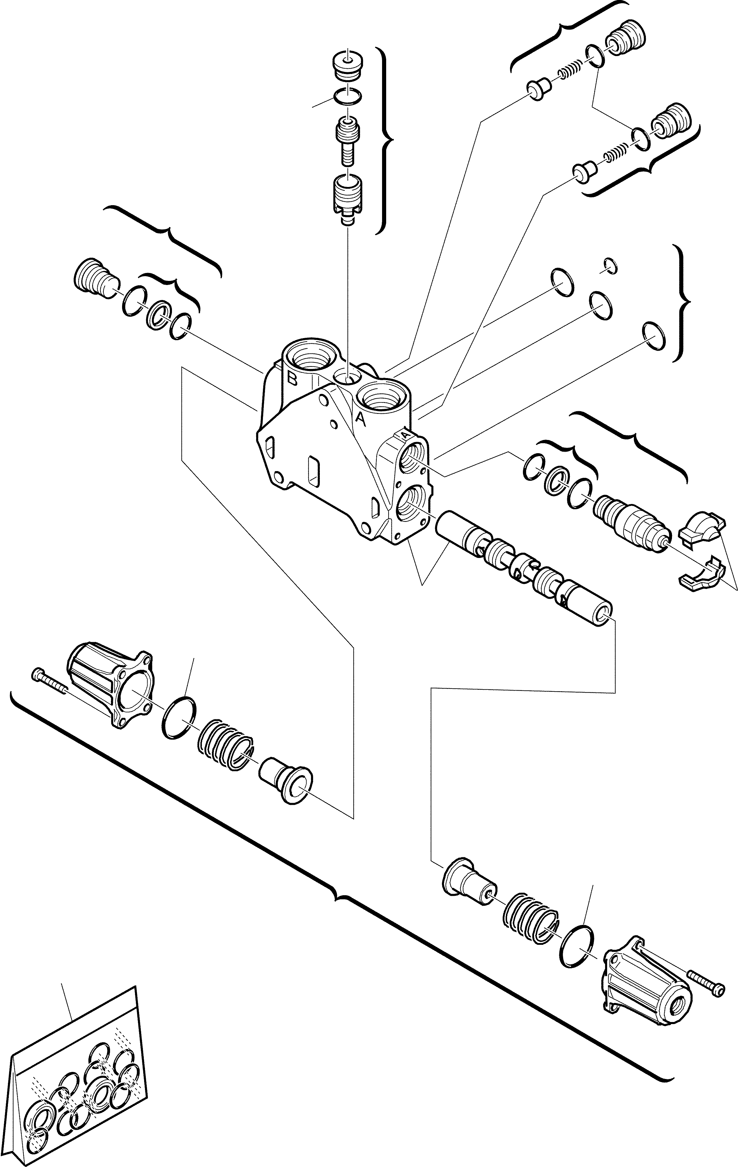 Part 42. BACKHOE CONTROL VALVE (WITH PPC) (OPTIONAL) (7/8) [6285]