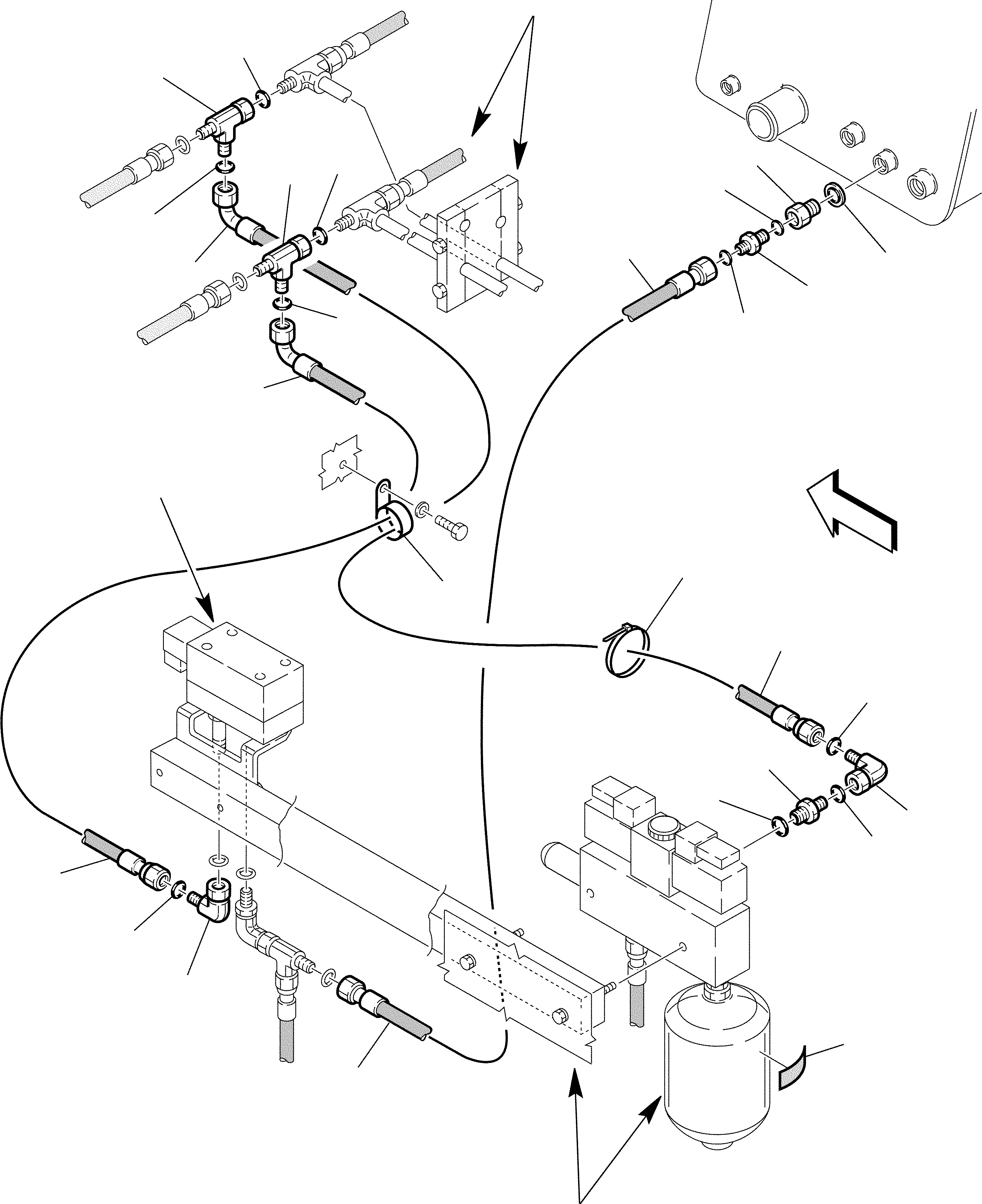 Part 139. HYDRAULIC PIPING (RIDE CONTROL) (3/3) (OPTIONAL) [6960]