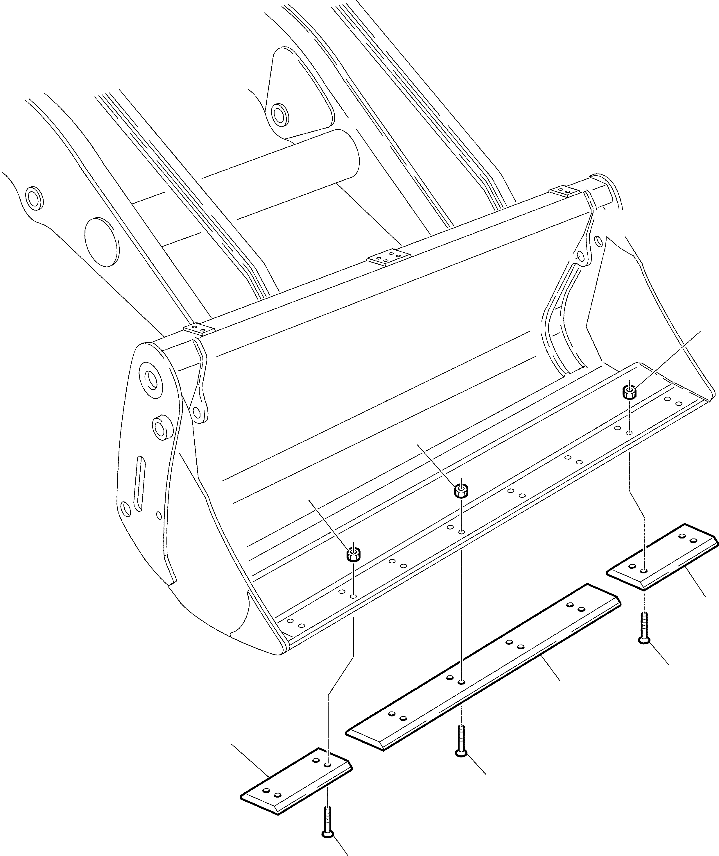 Part 18. BLADE FOR BUCKET 4 IN 1 (OPTIONAL) [7190]