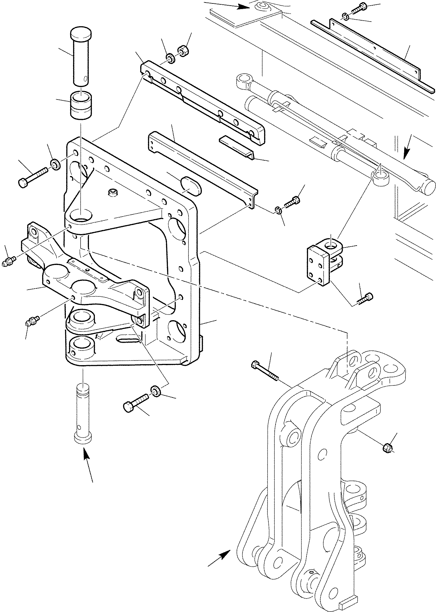 Part 21. BRACKET AND BOOM (WITH HYDRAULIC SLIDING PLATE) (1/2) [7305]