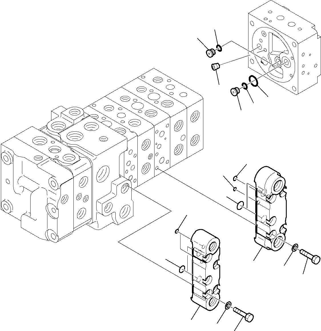 Part 6202. 8-SPOOL CONTROL VALVE (WITH BACKHOE PPC) (12/16) [6202]