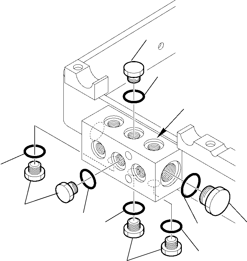 Part 6445. HYDRAULIC PIPING (SERVOCONTROL RETURN LINE) (2/2) [6445]