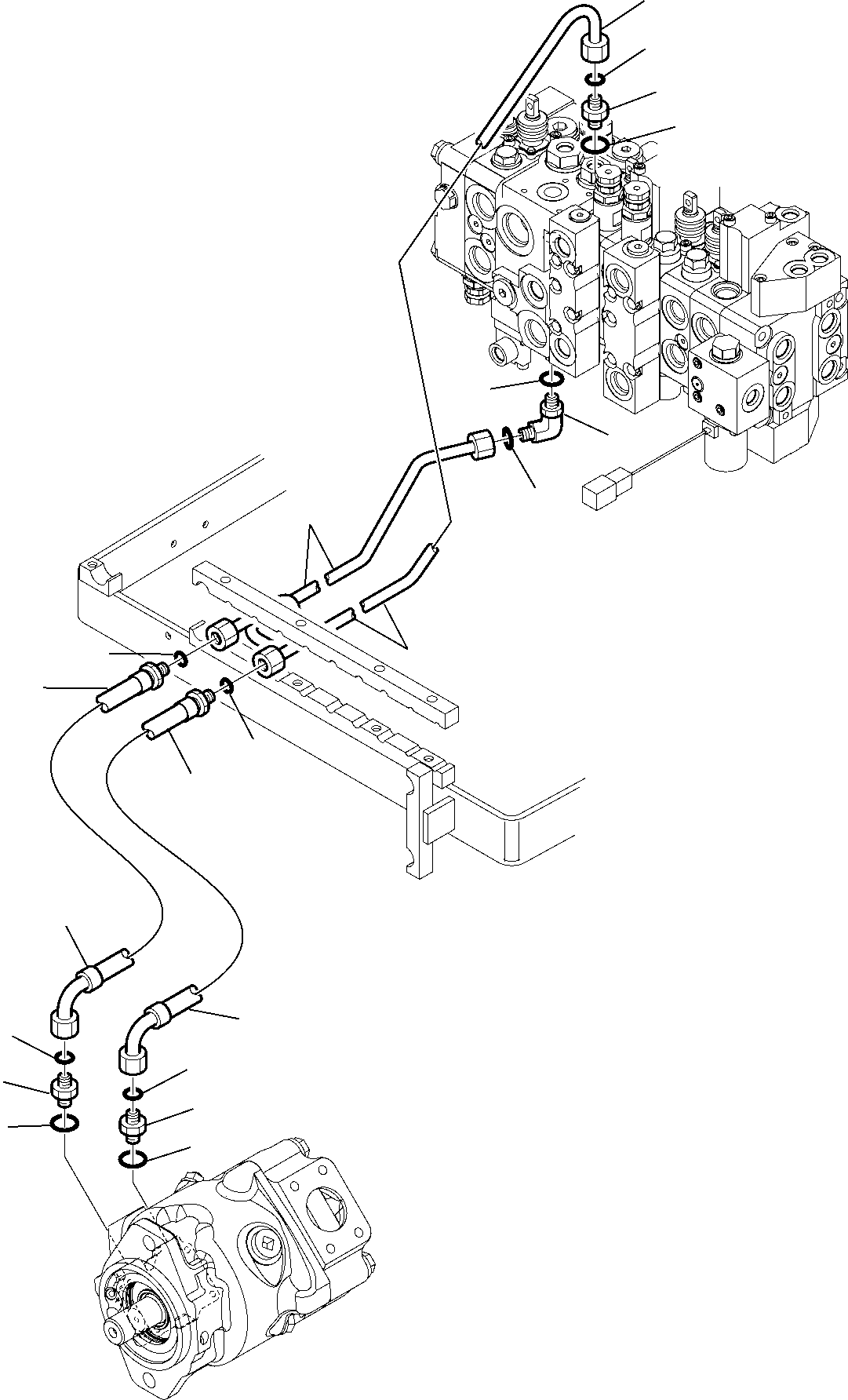 Part 6470. HYDRAULIC PIPING (LOAD SENSING) [6470]